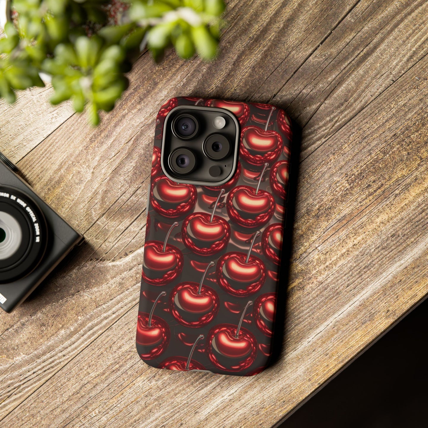 iPhone Case - Shiny Cherries Design