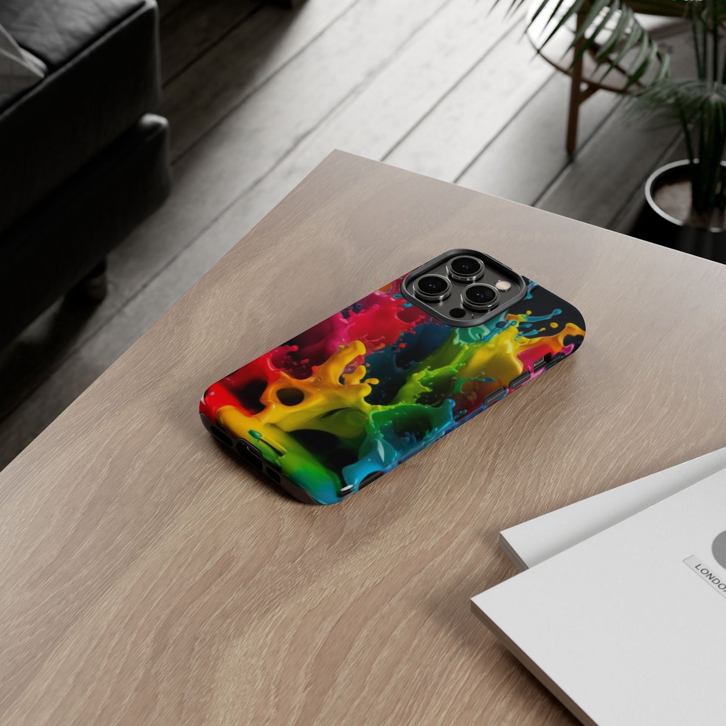 Vibrant Splash iPhone Case - Color Burst iPhone Case