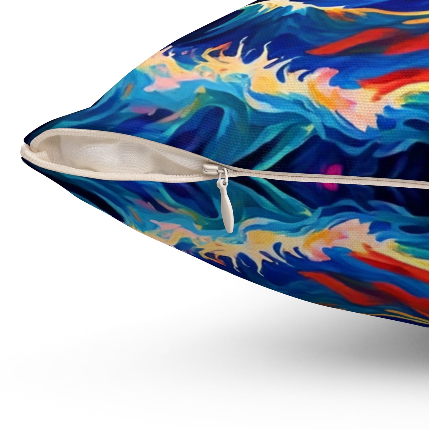 Sunset Sail Square Pillow