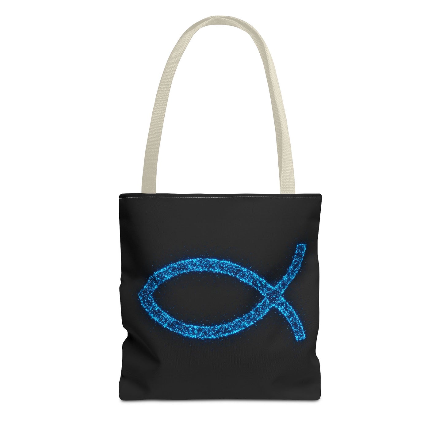 Sparkling Fish Symbol Tote Bag - Inspirational Vibes
