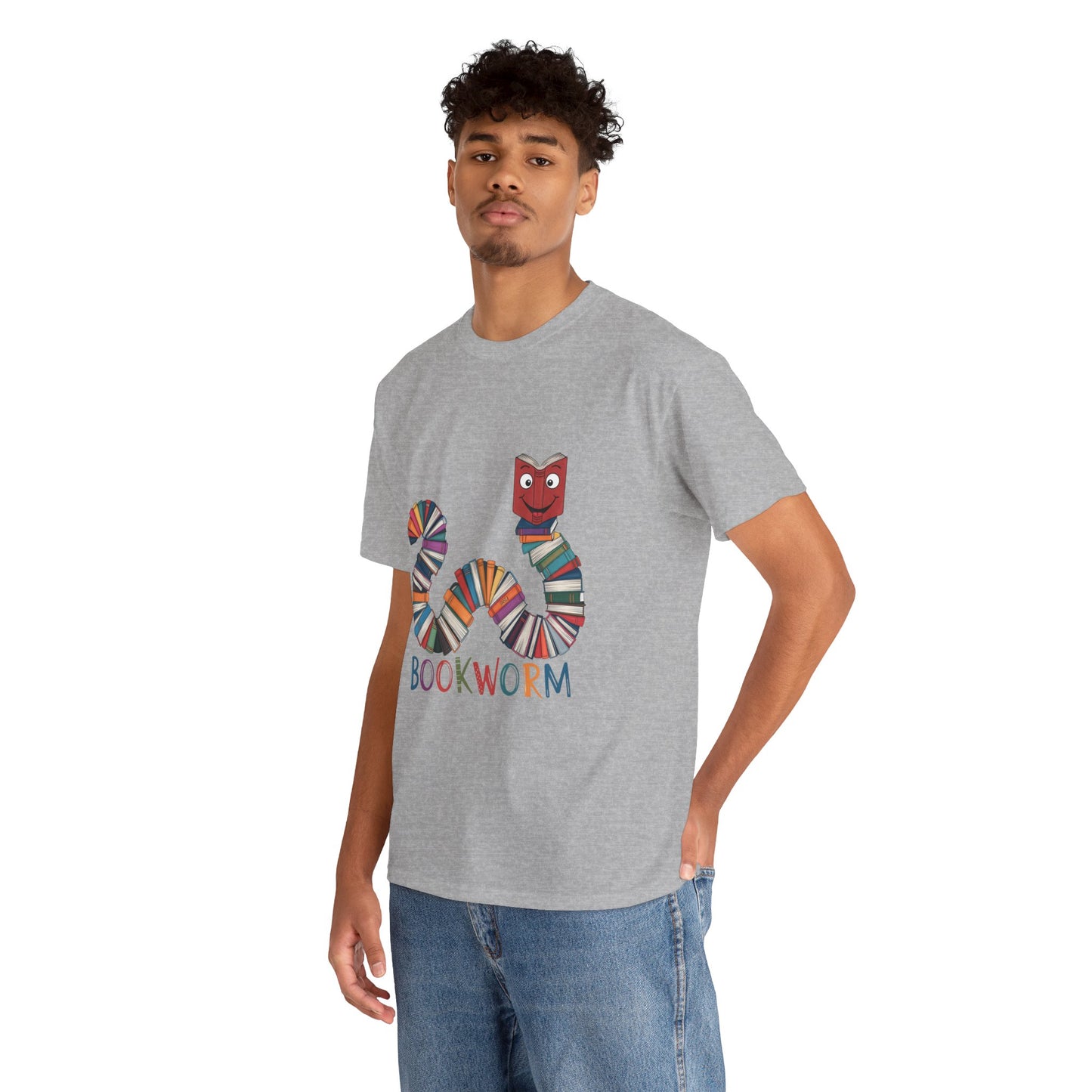 Cute Bookworm Shirt – Funny Reading Lover Tee – Teacher Gift – Kids Book Tee – Unisex Book Nerd Shirt – Book Club Graphic T-Shirt