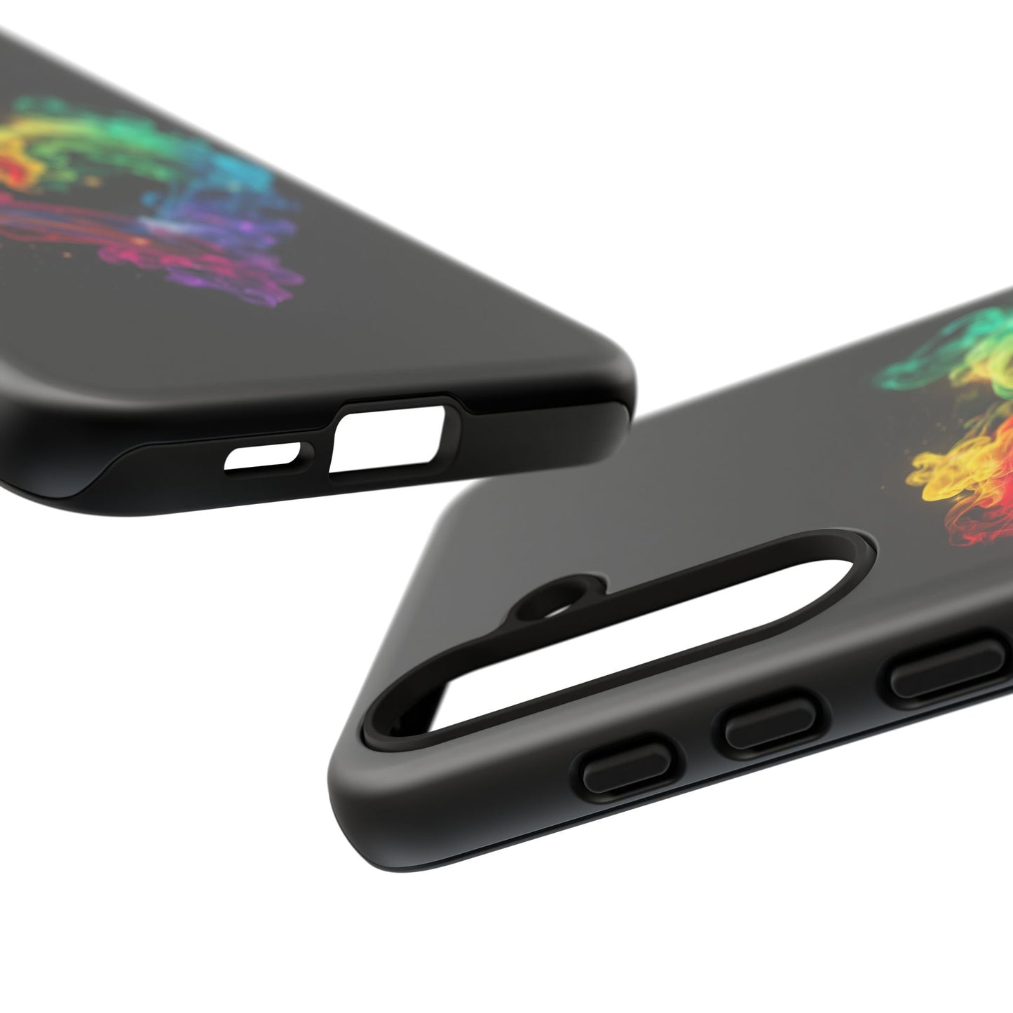 Samsung Galaxy Case - Colorful Heart Design