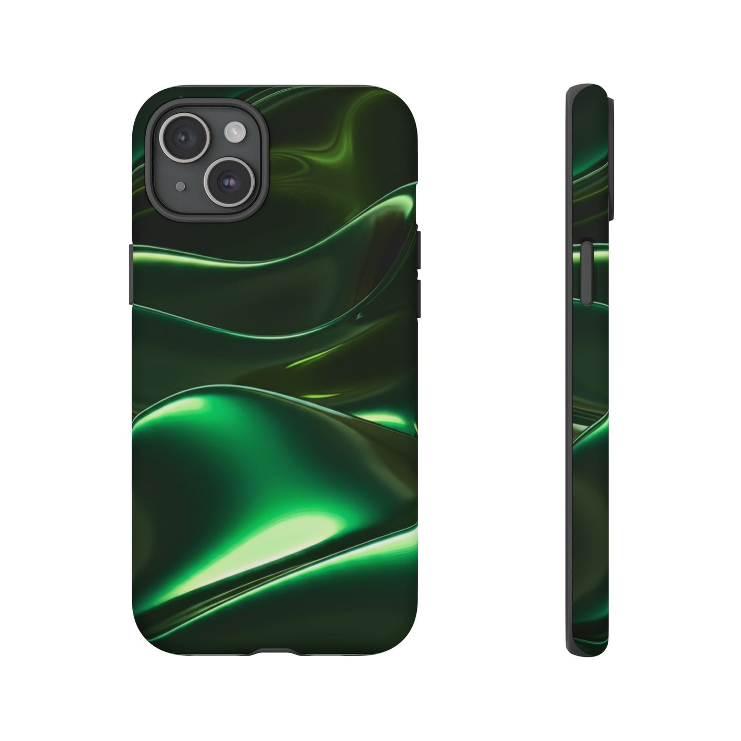 iPhone Case - Fluid Metallic Design