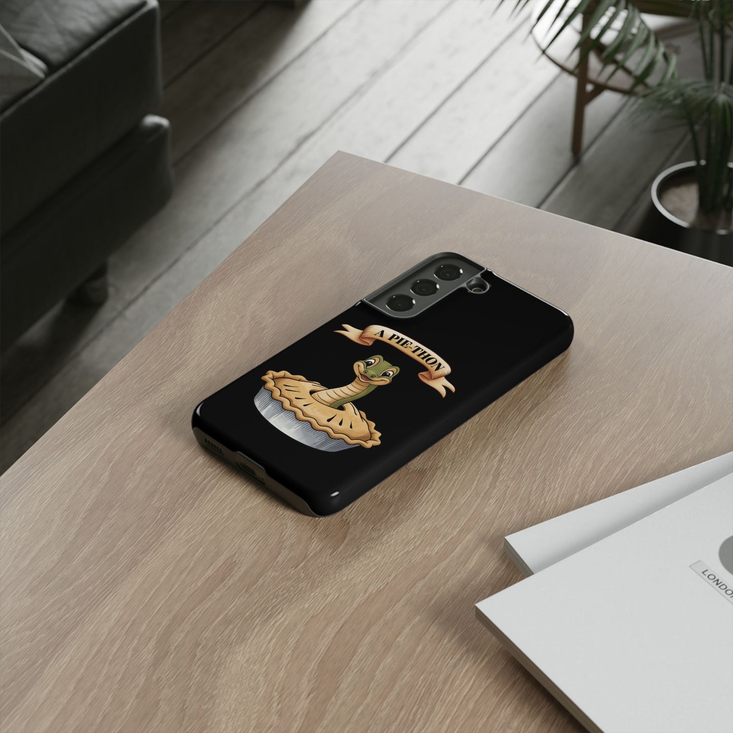 Phone Case - Funny Pie-Thon Samsung Galaxy Tough Case
