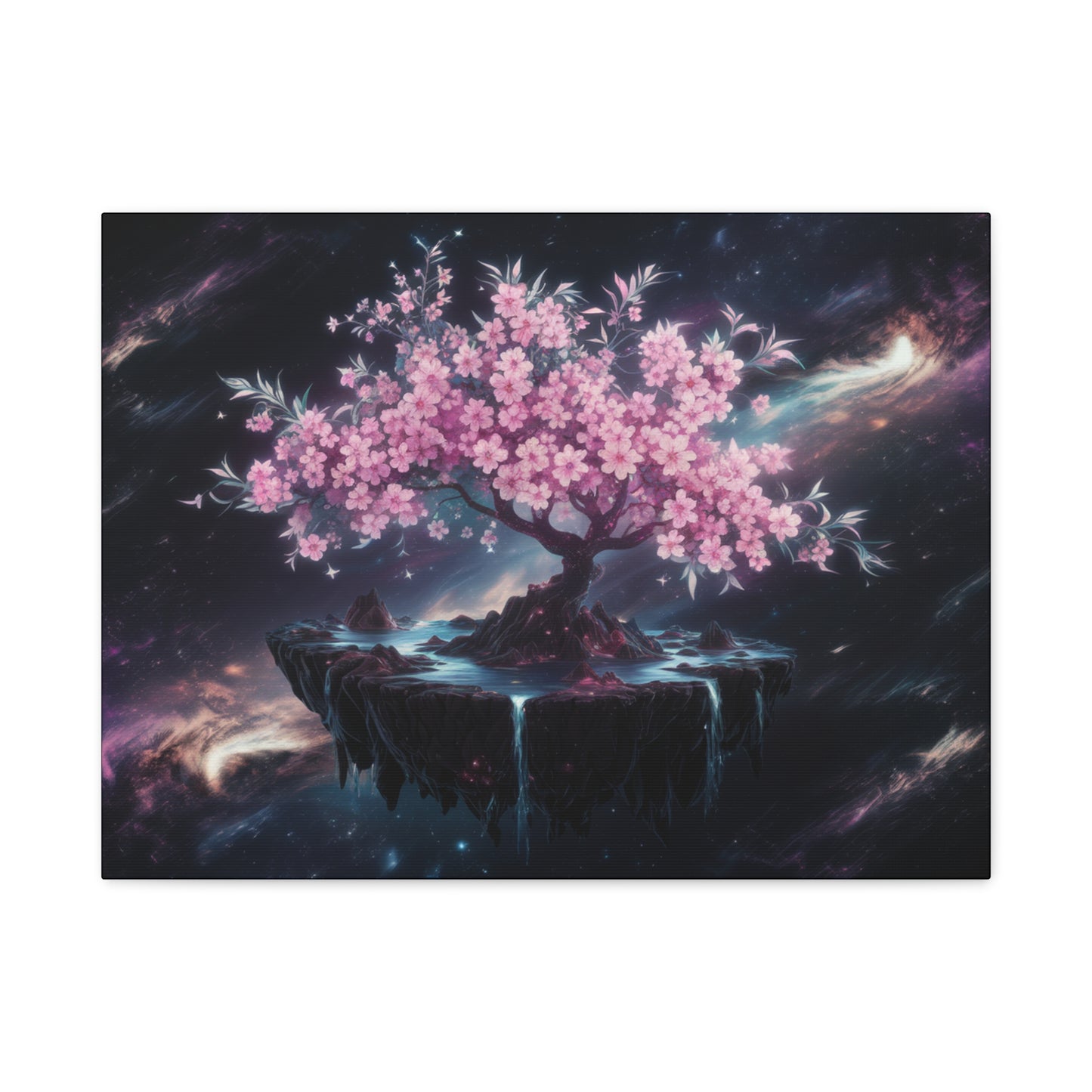 Cherry Tree Space Canvas