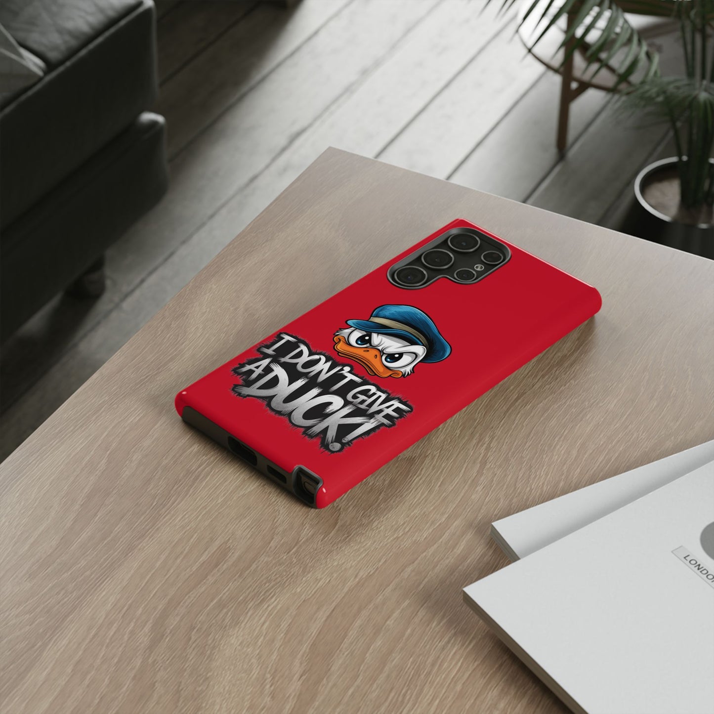 Samsung Tough Case - Angry Duck I Don't Give a Duck