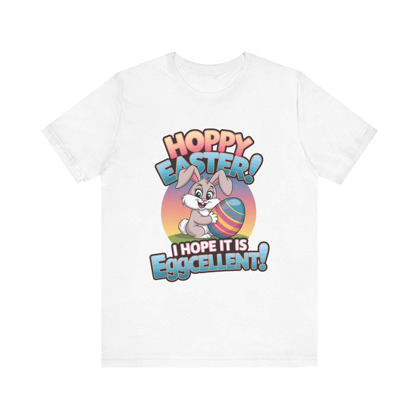 Happy Easter Unisex Tee Easter Shirt Easter Bunny T Shirt Easter Apparel Easter Bunny Outfit