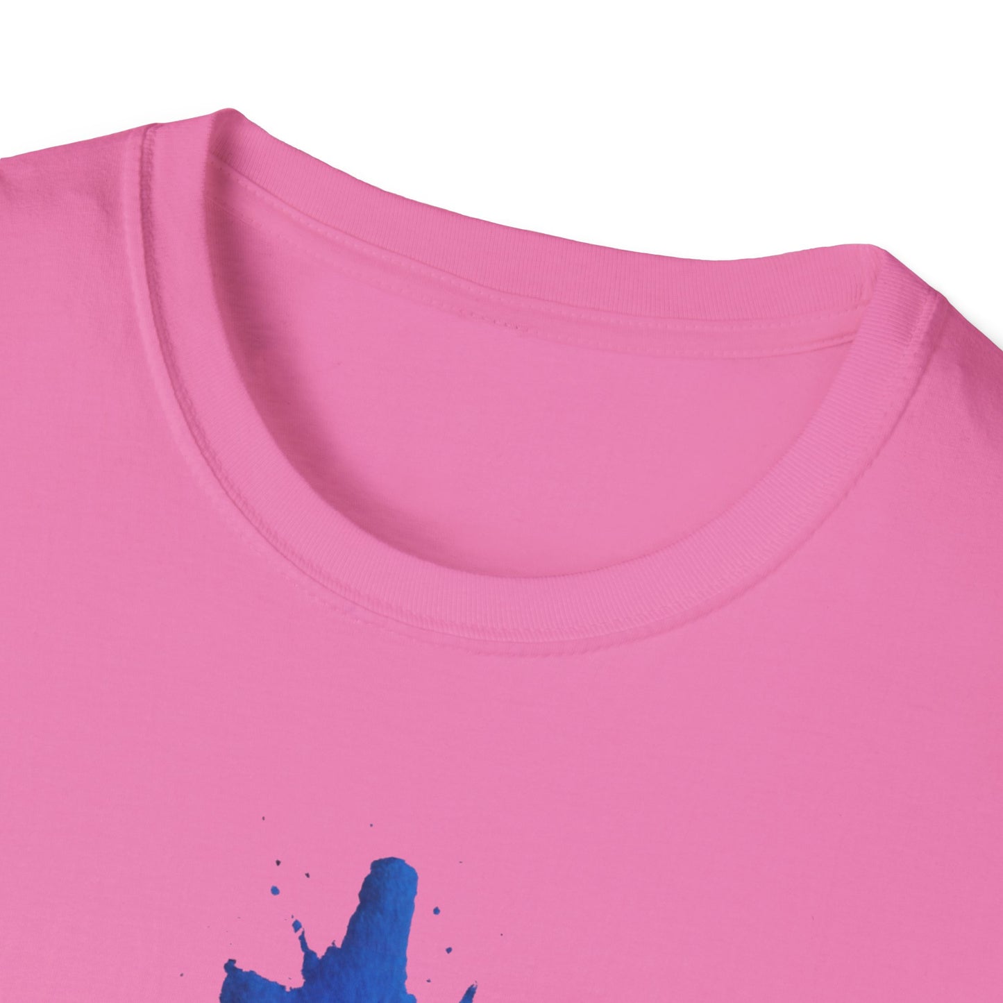 Colorful Abstract Cross T‑Shirt | Bold Grunge Paint Splatter Christian Tee | Unique Vibrant Gift | Inspirational Faith Graphic Shirt