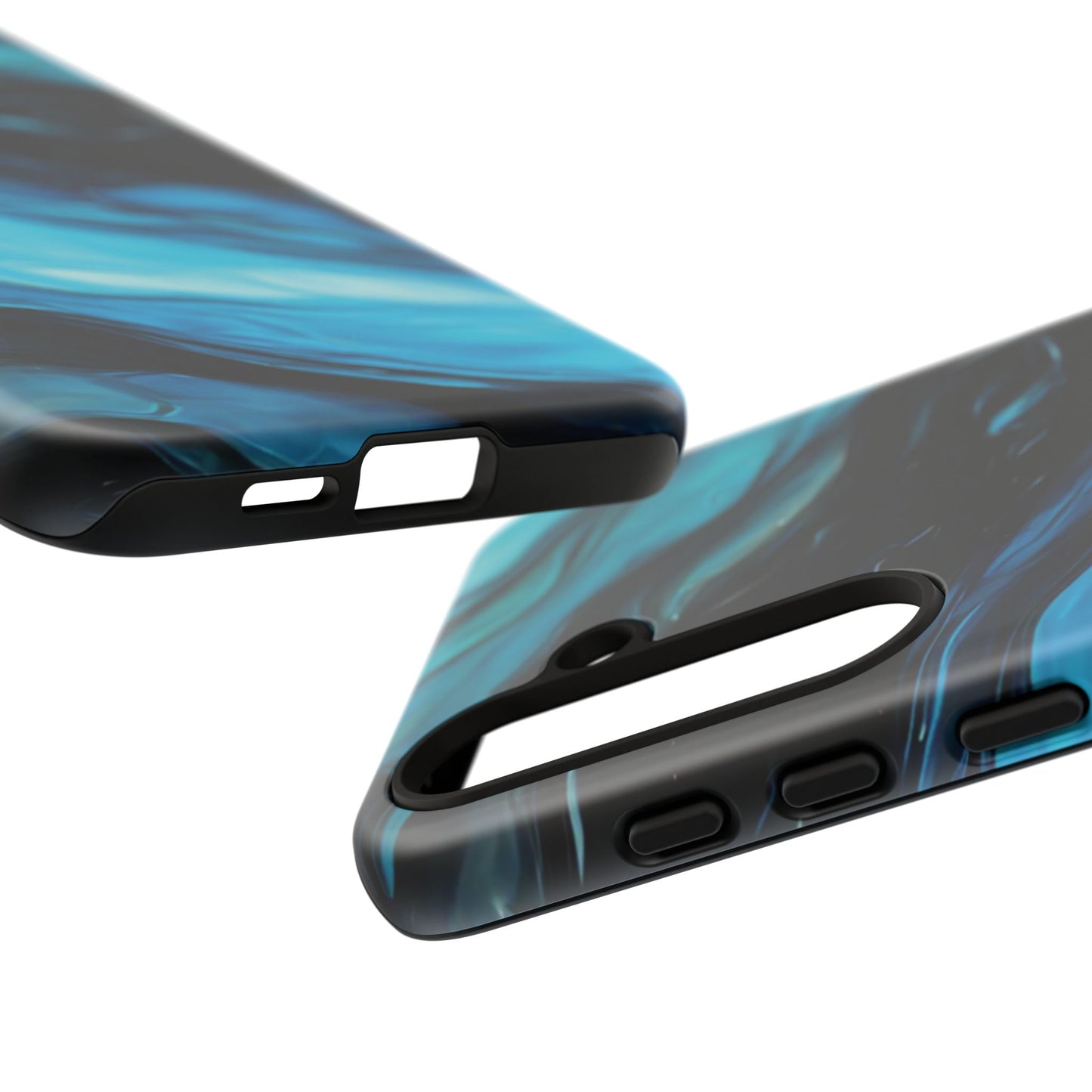 Samsung Galaxy Blue Splash Phone Case