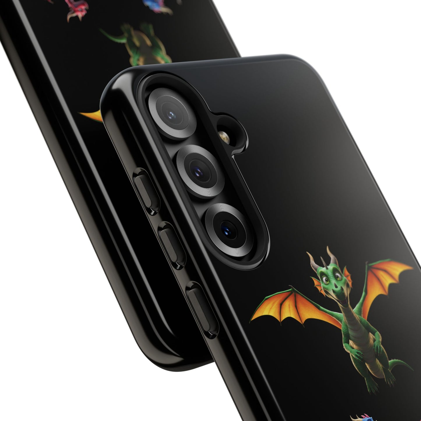 Protective Dragon Phone Case for Samsung Galaxy - Fantasy Art Durable Cover - Bookish Mythical Gift for Teens & Adults Twilight Aesthetic