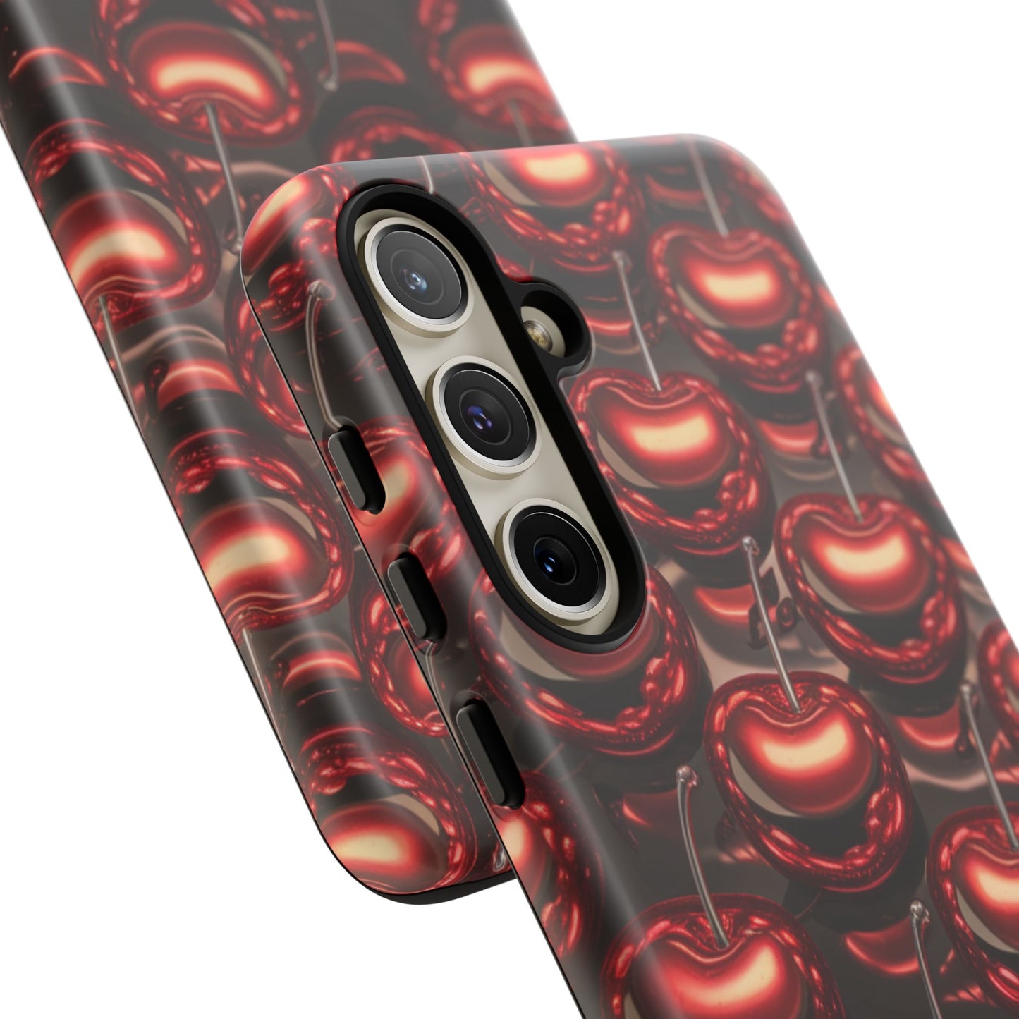 Phone Case - Shiny Cherries Design for Samsung Galaxy