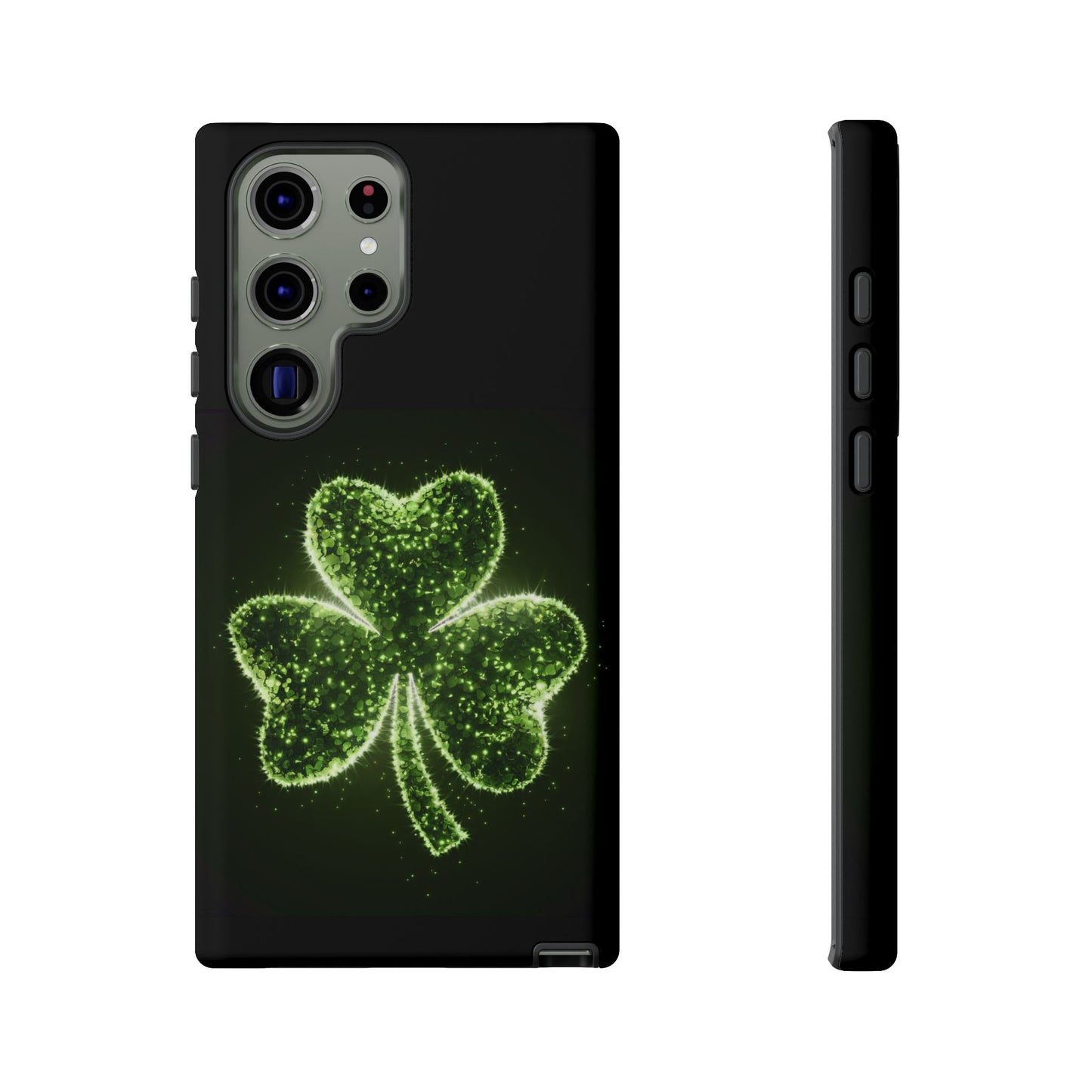 Phone Case - Shiny Shamrock Design for Samsung Galaxy