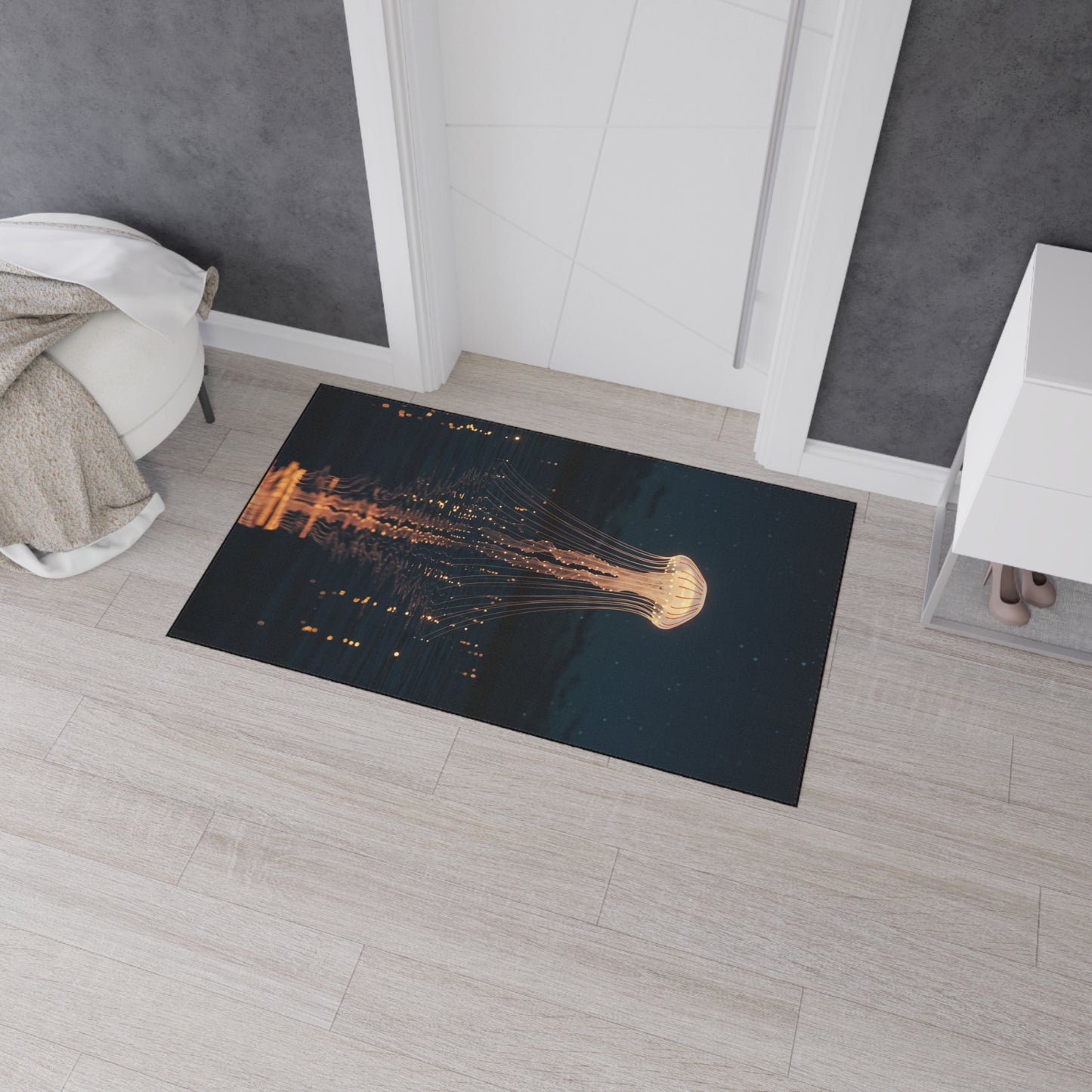 Floor Mat - Jellyfish Lake Design