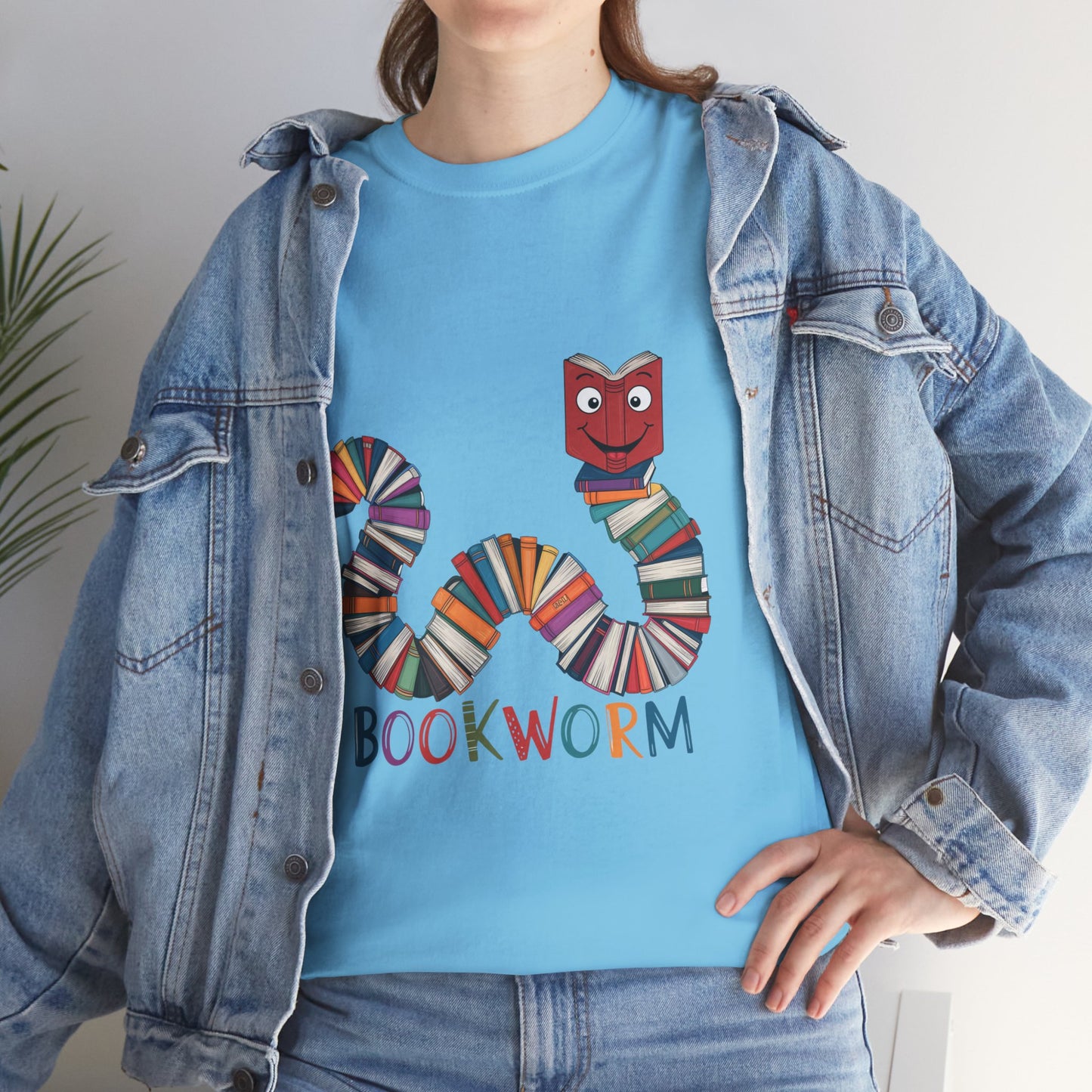 Cute Bookworm Shirt – Funny Reading Lover Tee – Teacher Gift – Kids Book Tee – Unisex Book Nerd Shirt – Book Club Graphic T-Shirt