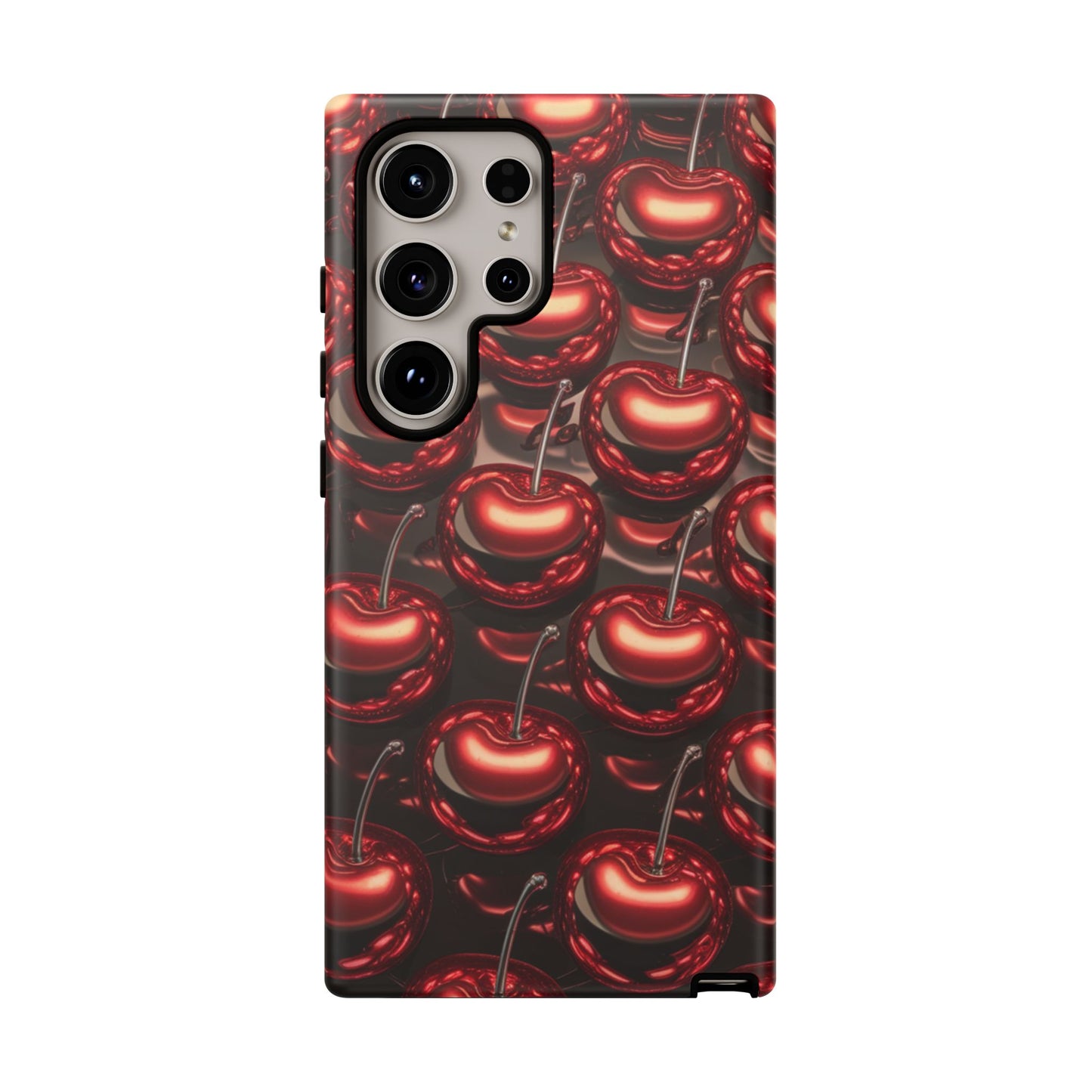 Phone Case - Shiny Cherries Design for Samsung Galaxy