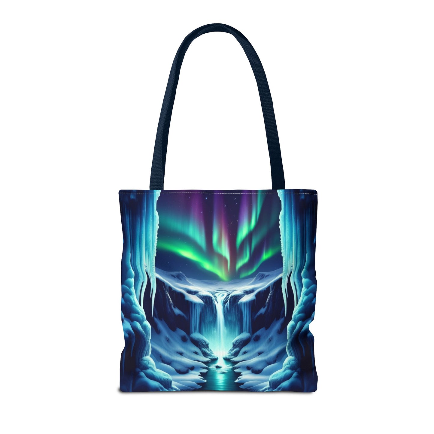Icy Landscape Tote Bag