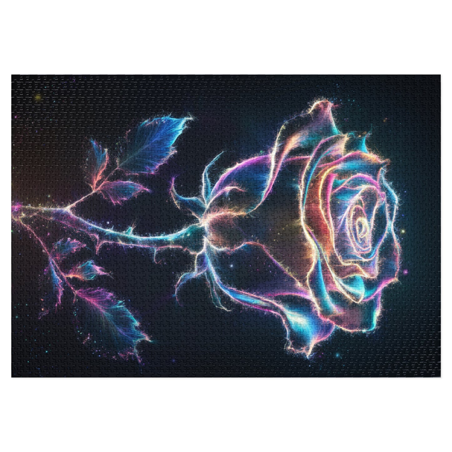Glowing Rose Puzzle