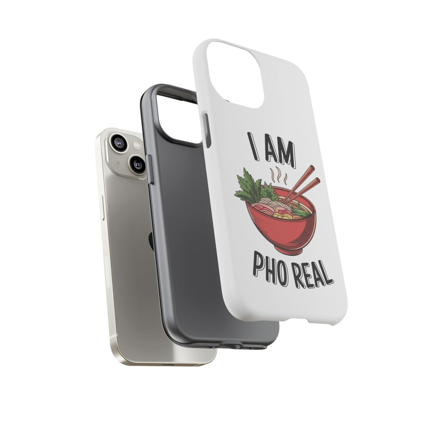 Pho Real Tough Phone Case Pho iPhone Case Foodie Phone Case