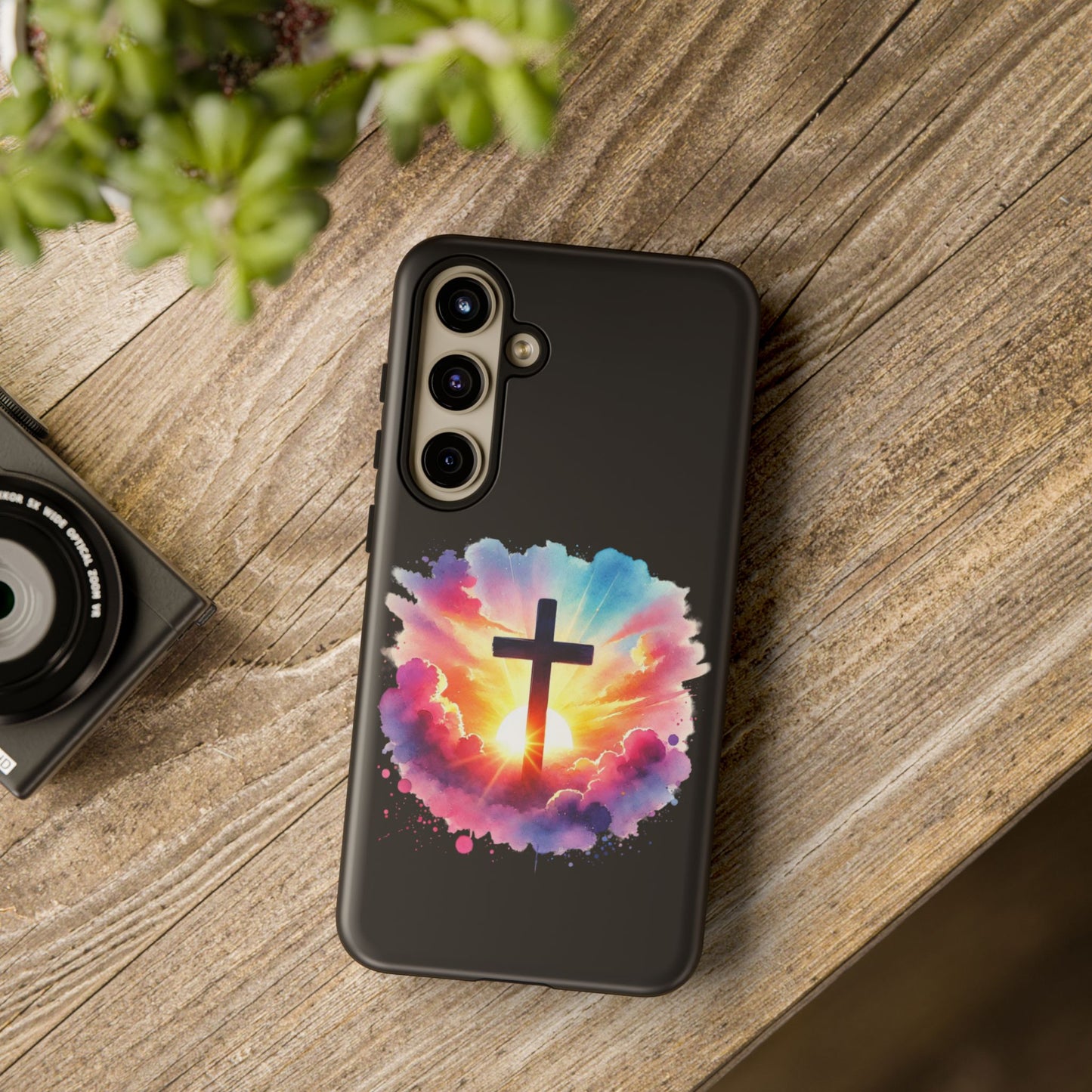 Samsung Case Inspirational Cross Phone Case Christian Phone Case Easter Samsung Case Cross Samsung Case Faith Phone Case