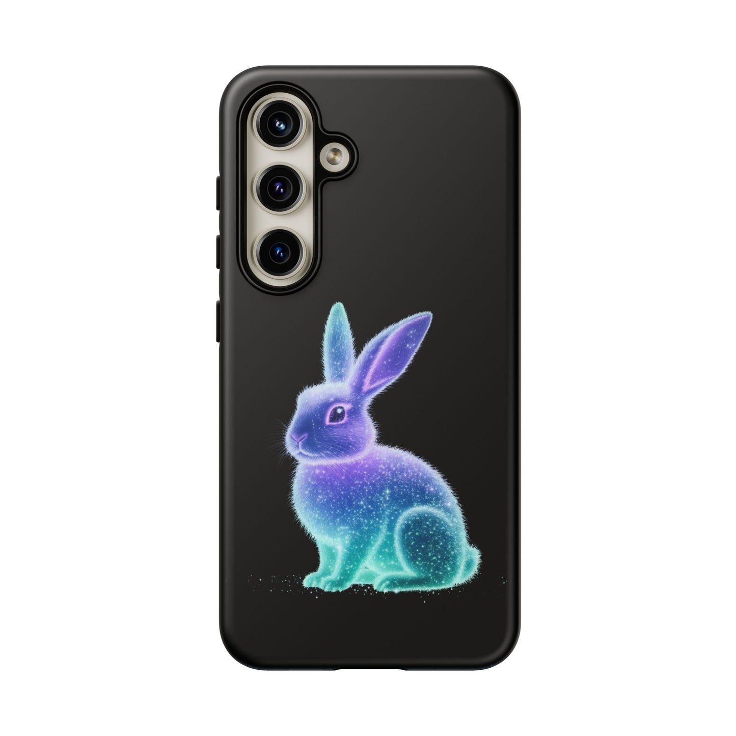 Samsung Case Bioluminescent Easter Bunny Design Easter Phone Case Easter Bunny Samsung Case Easter Accessory