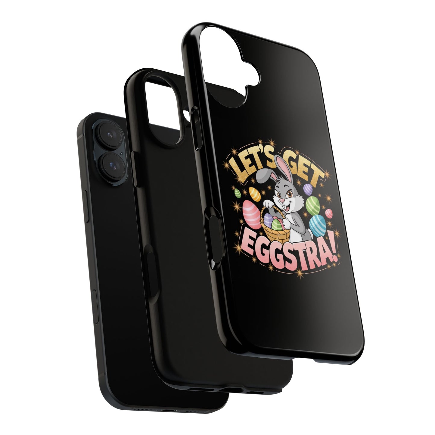 iPhone Case Easter Bunny 'Let's Get Eggstra Phone Case Easter iPhone Case