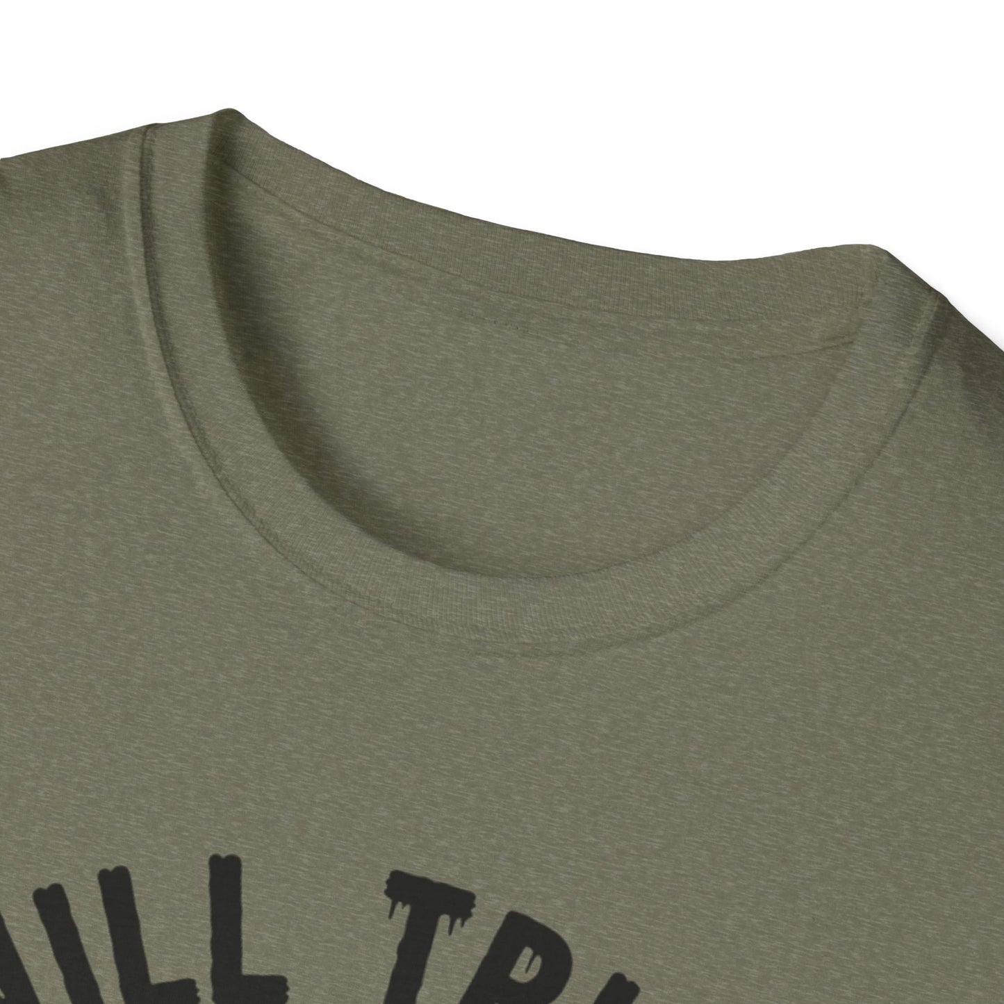 Will Trick for Treat Ghost Dog Halloween T-Shirt | Funny Spooky Dog Tee | Trick or Treat Pup Graphic Tee | Cute Fall Gift for Dog Lovers