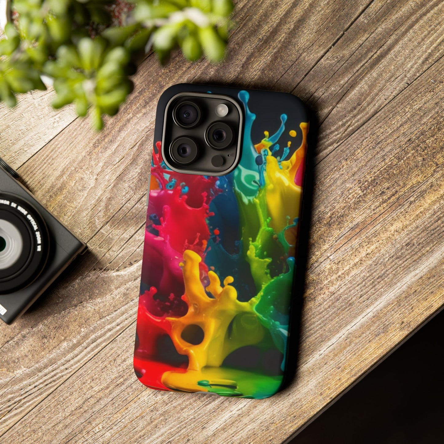 Vibrant Splash iPhone Case - Color Burst iPhone Case