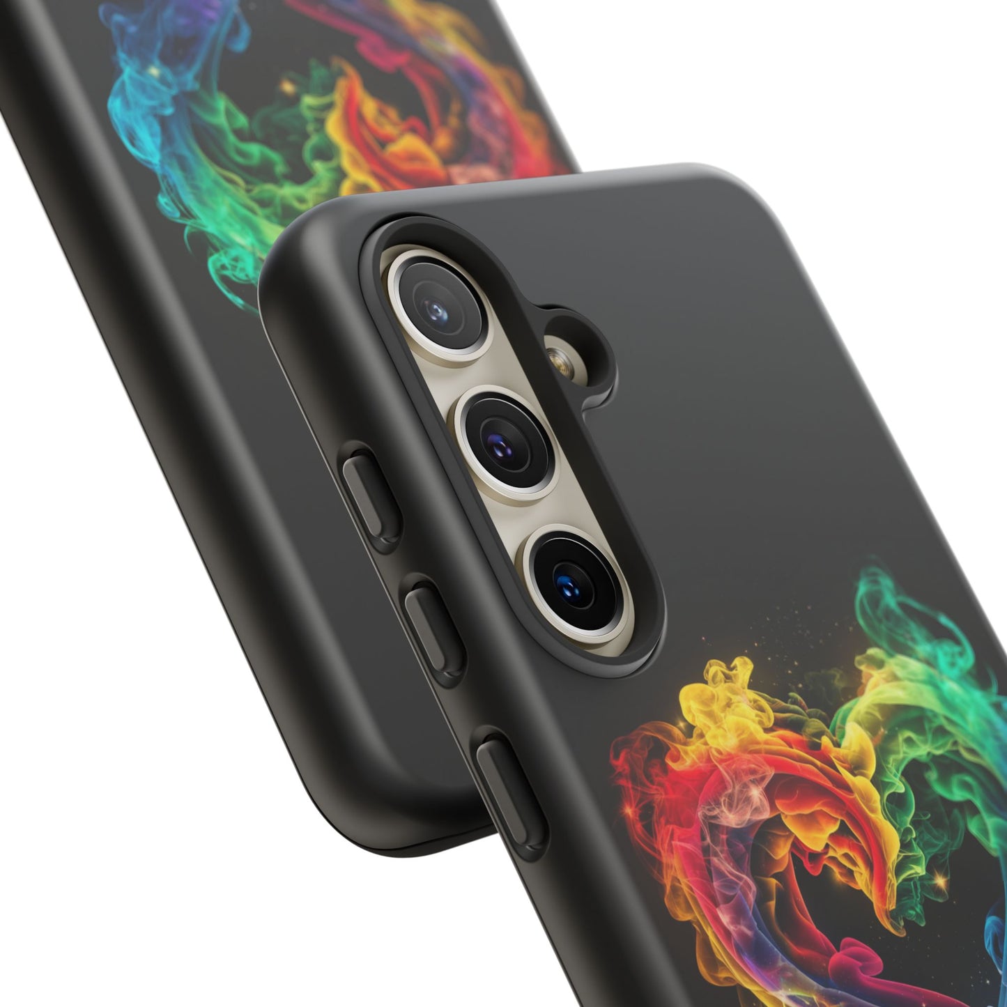 Samsung Galaxy Case - Colorful Heart Design