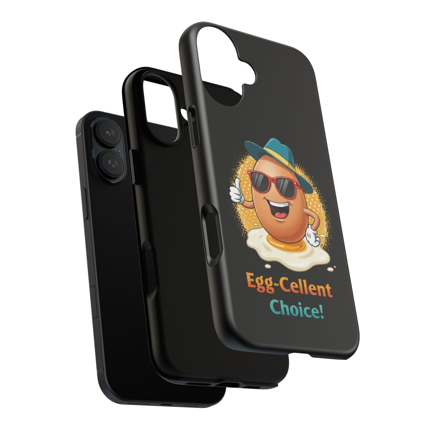 iPhone Case - Egg-Cellent Choice Pun Design