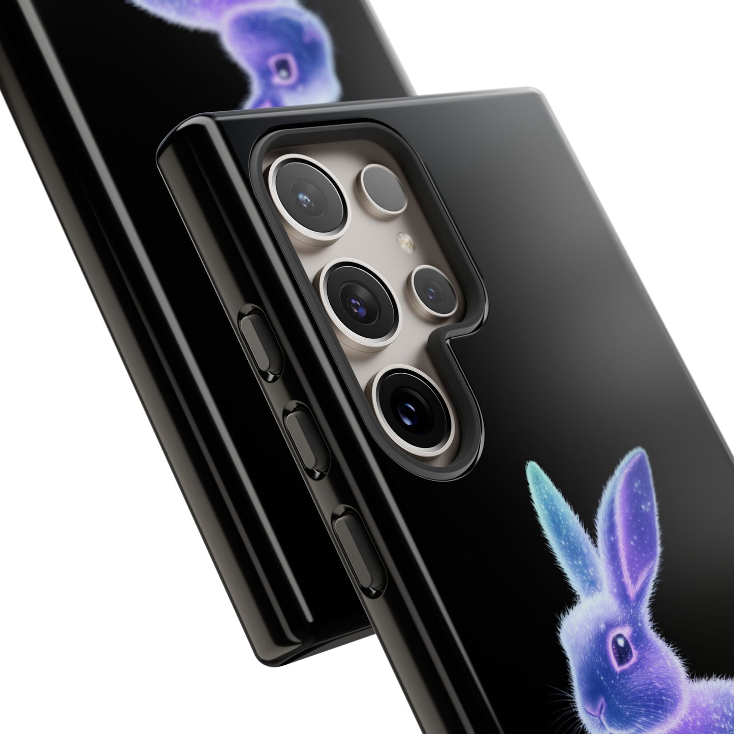 Samsung Case Bioluminescent Easter Bunny Design Easter Phone Case Easter Bunny Samsung Case Easter Accessory