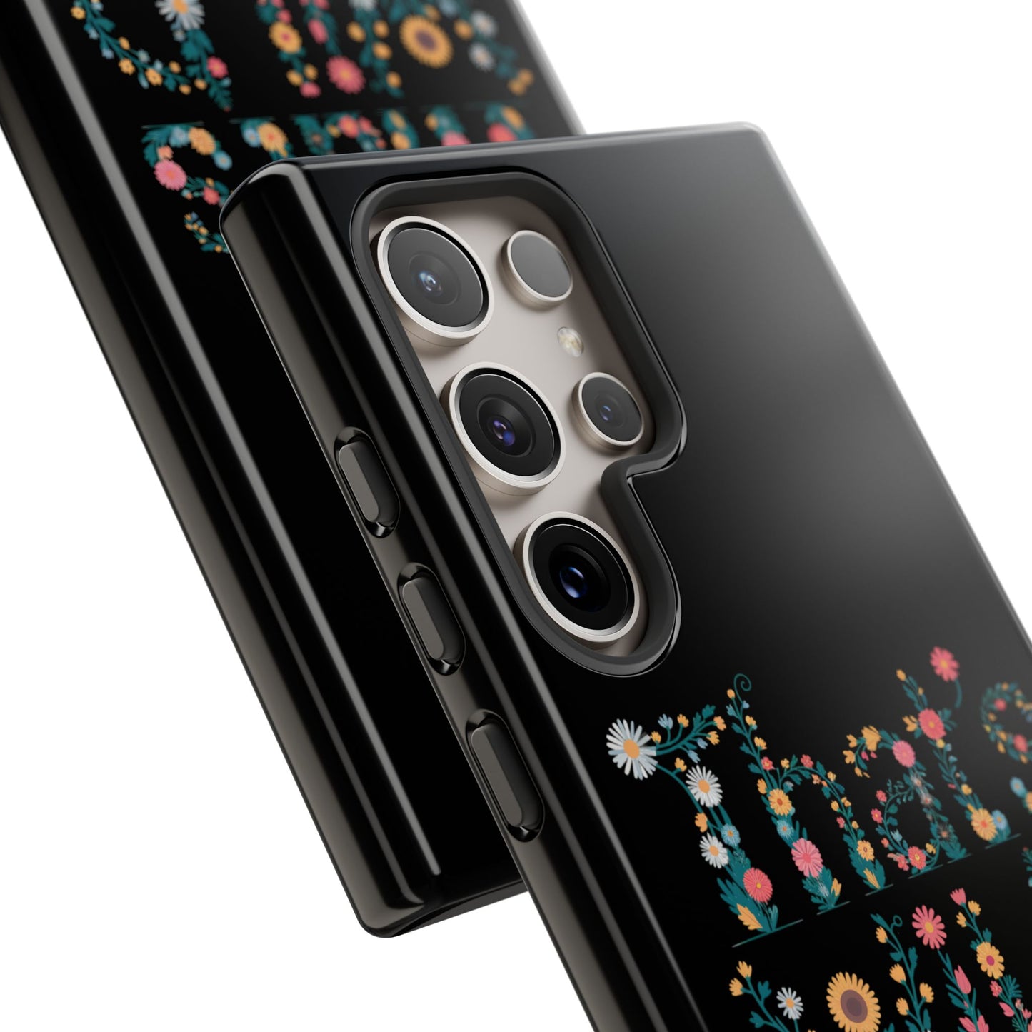 Samsung Phone Case That's Wild Floral Design Flower Phone Case Nature Lover Accessory Fun Phone Case