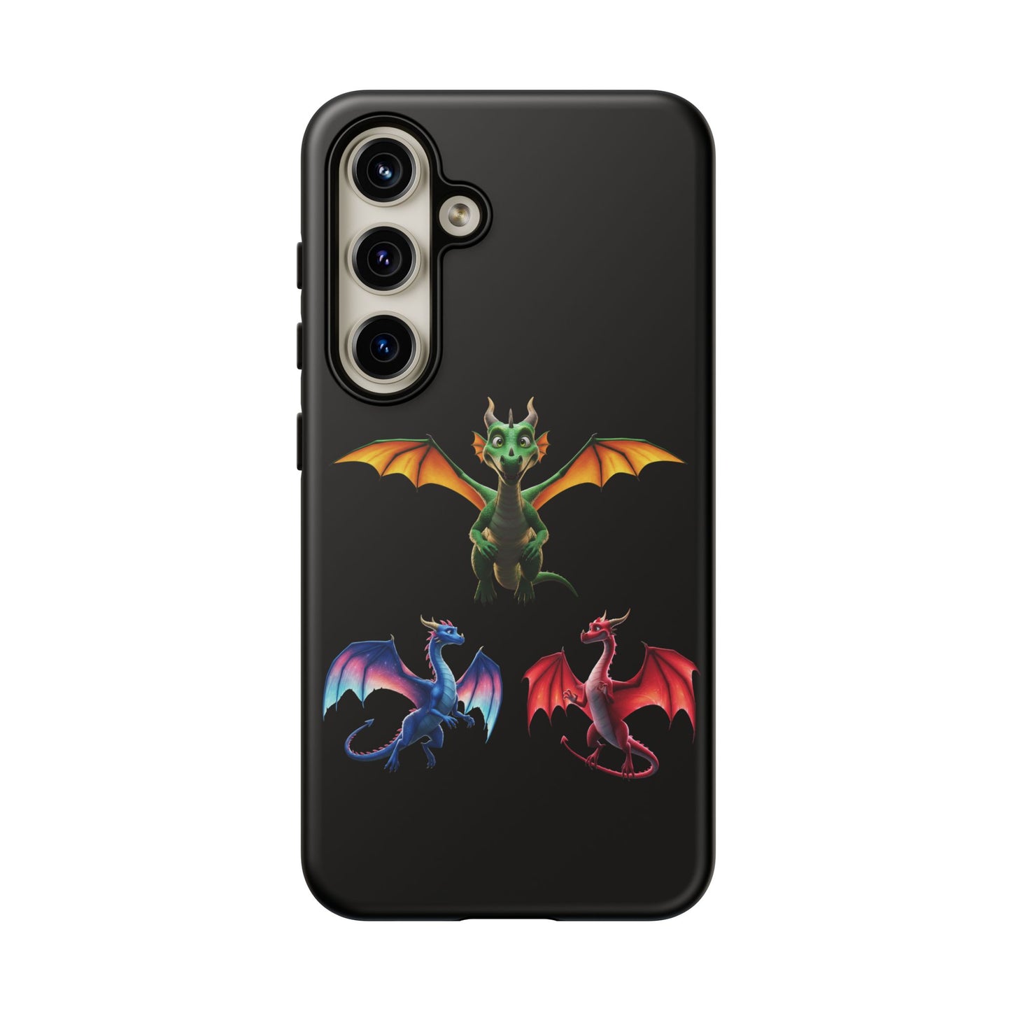 Protective Dragon Phone Case for Samsung Galaxy - Fantasy Art Durable Cover - Bookish Mythical Gift for Teens & Adults Twilight Aesthetic