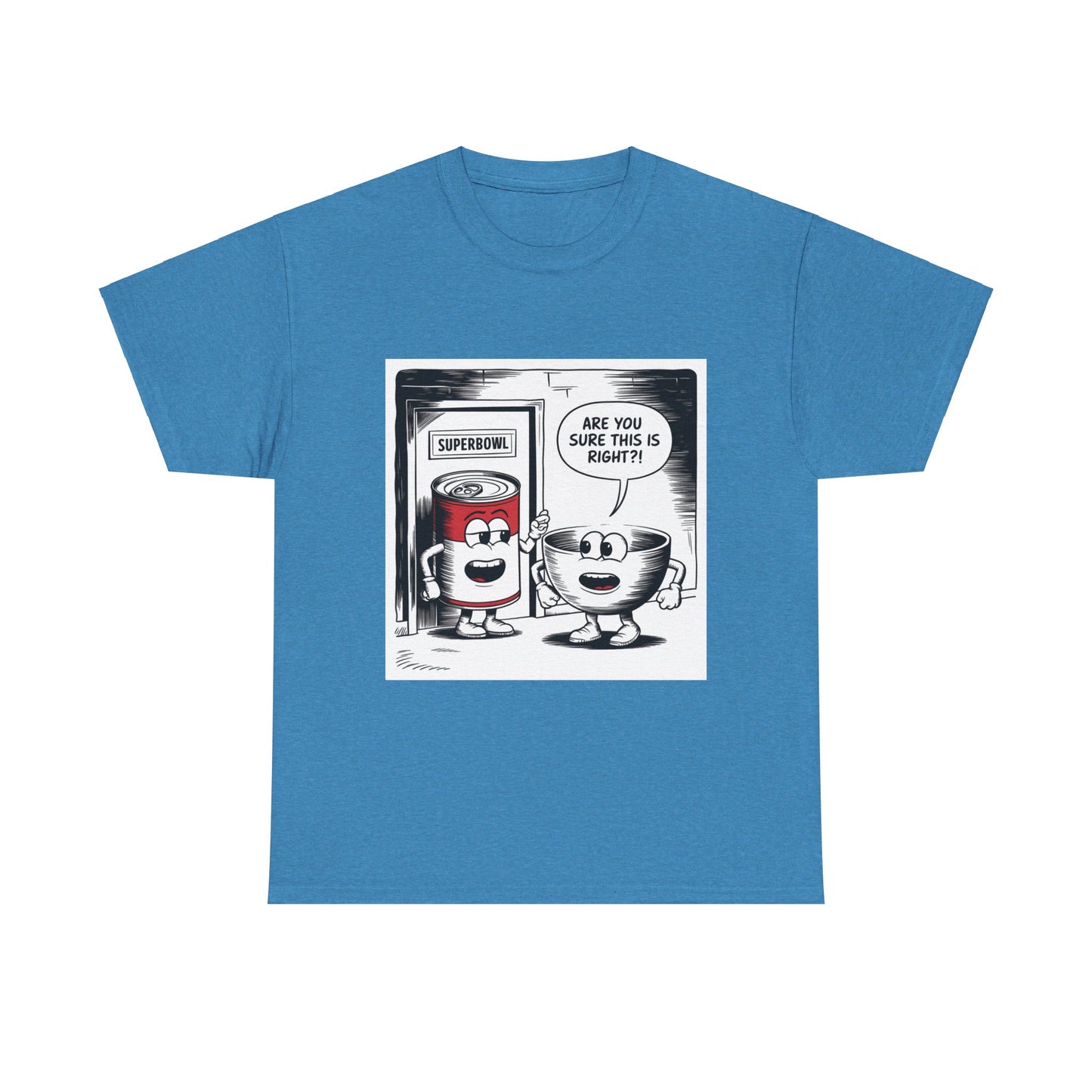 Comic Unisex Tee - Superbowl Design