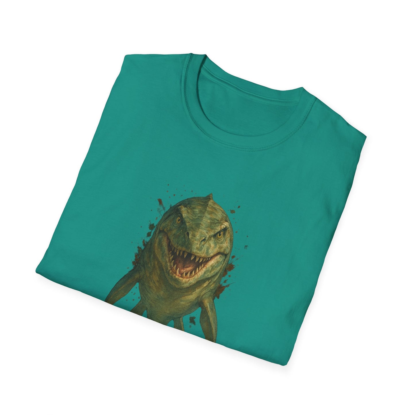 Watercolor Mosasaurus T-Shirt | Prehistoric Sea Dinosaur Tee | Fossil Lover Gift | Unisex Cotton Graphic Shirt Jurassic Tee