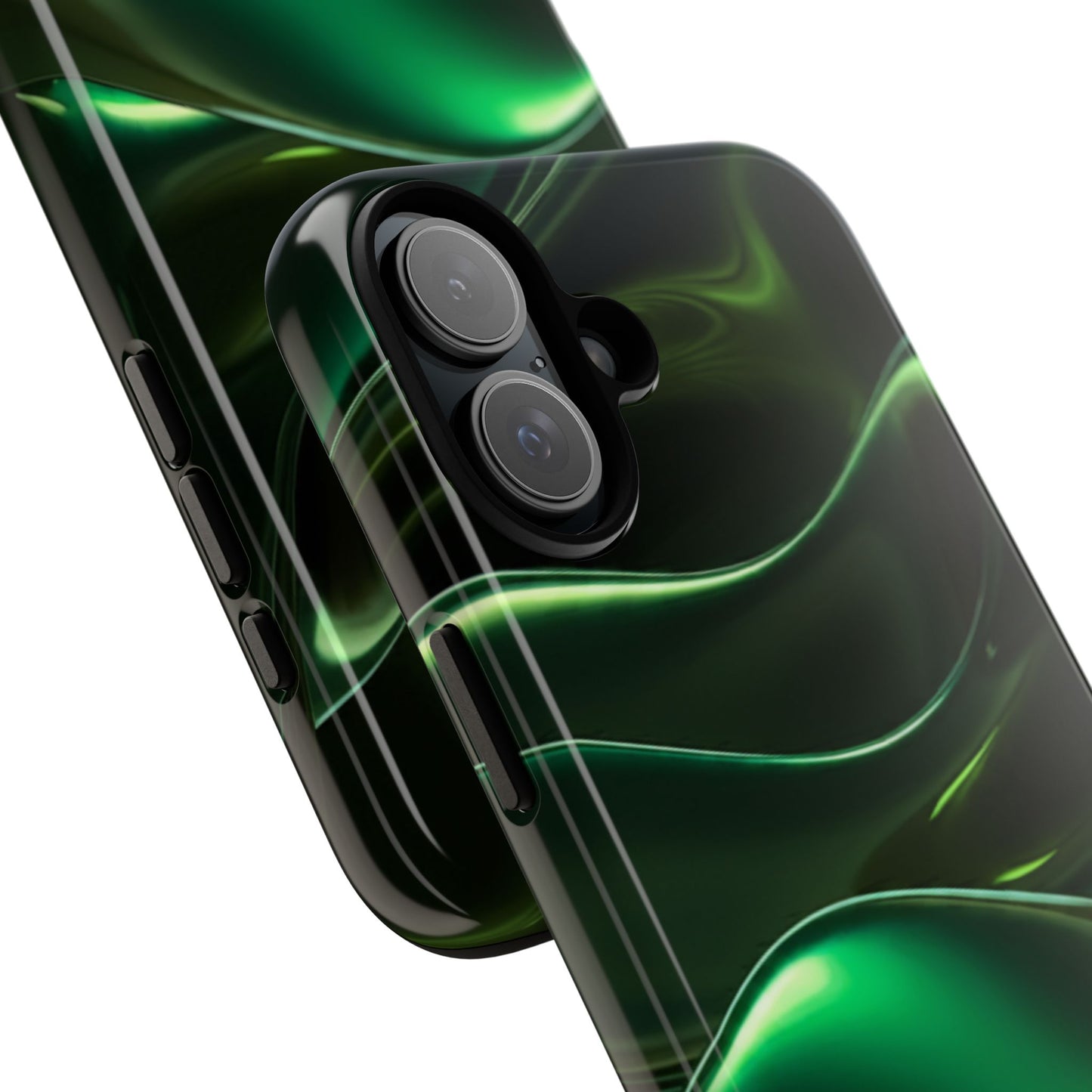 iPhone Case - Fluid Metallic Design