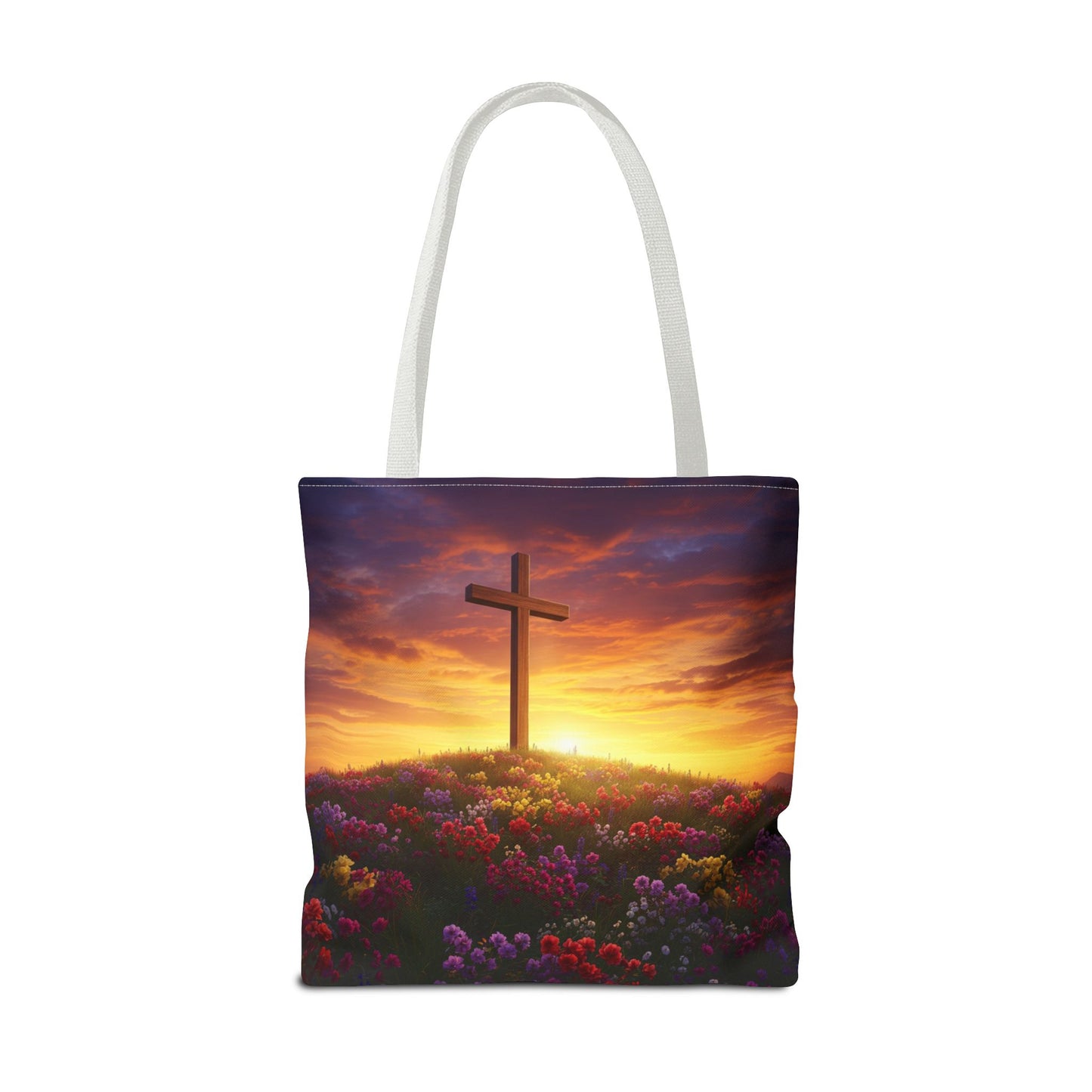 Da Vinci Cross Tote Bag Christian Bag Spiritual Tote Religious Tote Bag