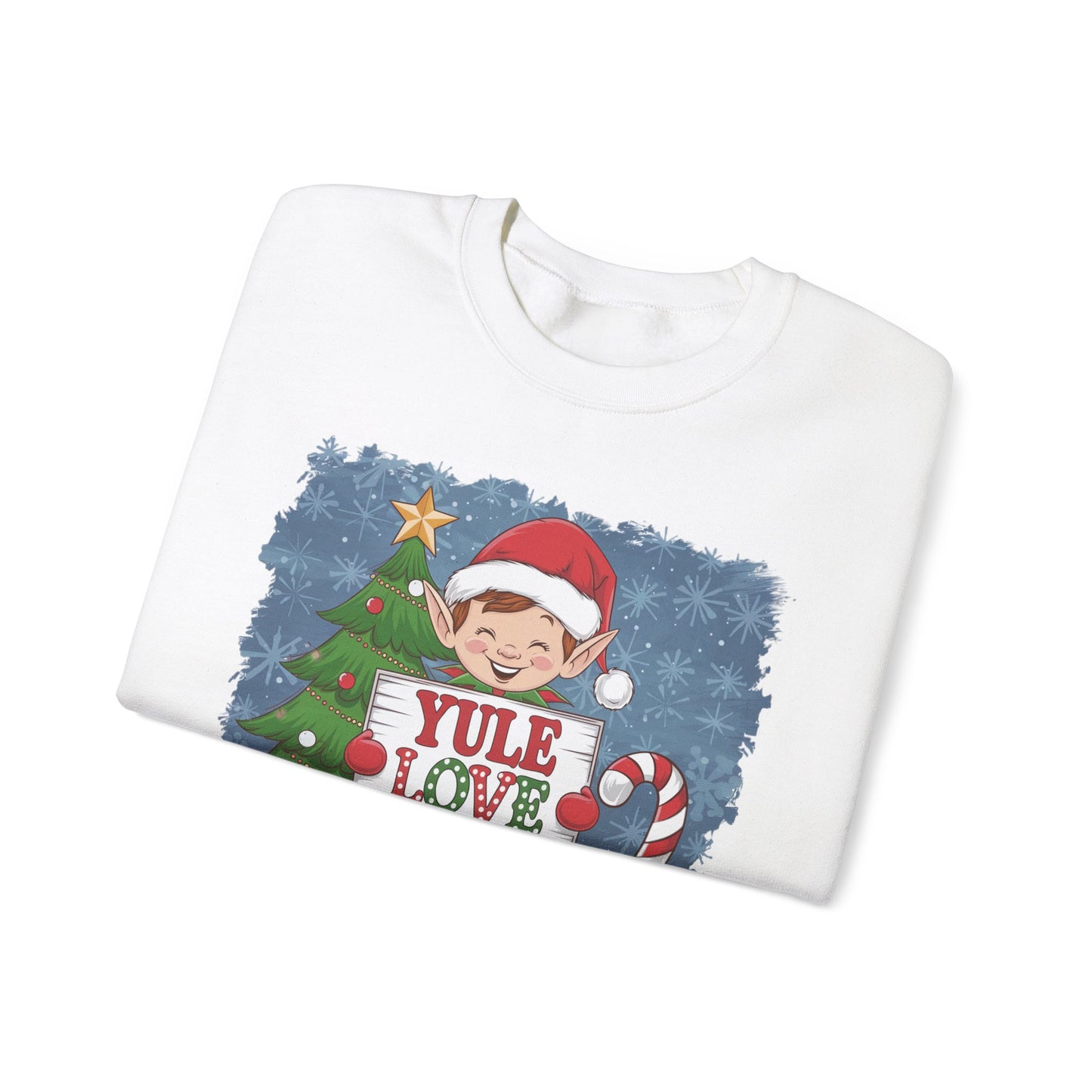 Christmas Elf Sweatshirt 'Yule Love This'