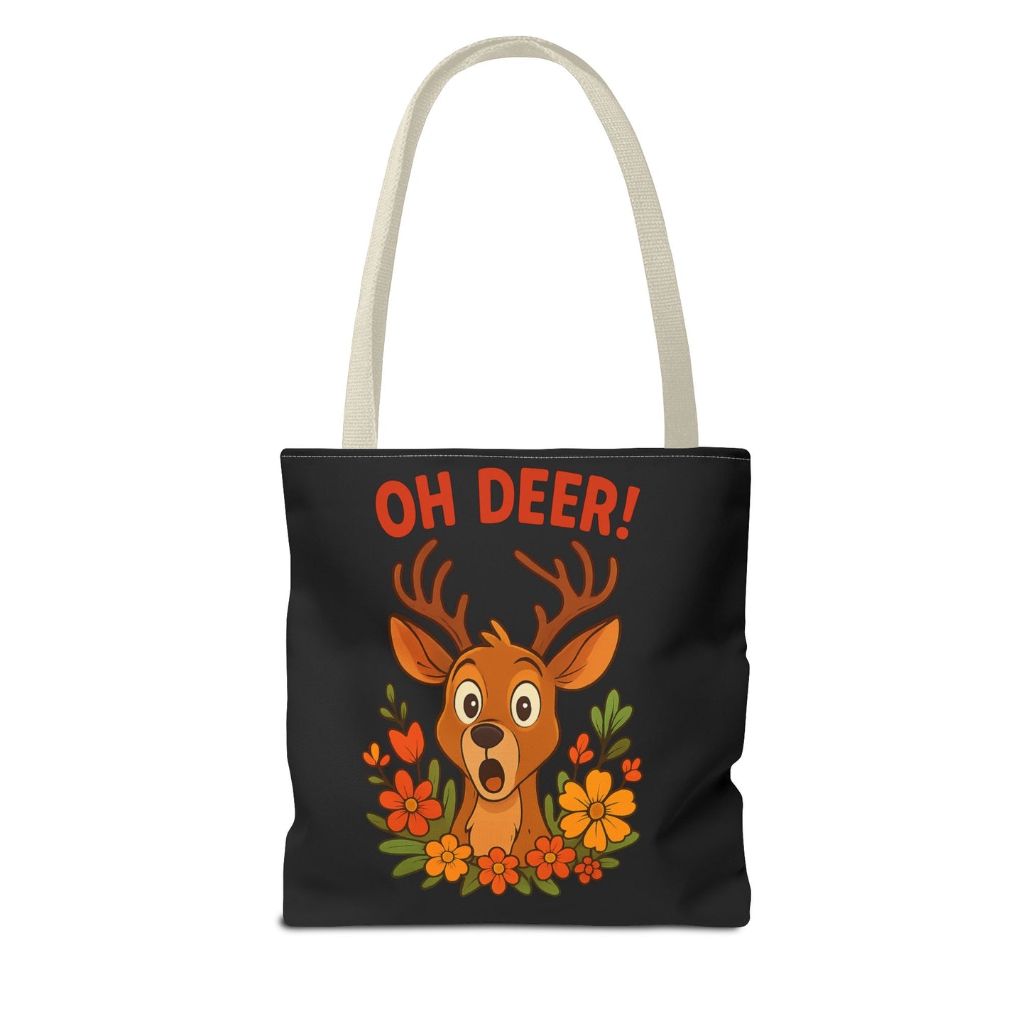 Oh Deer Tote Bag Wildlife Bag Deer Tote Nature Bag Grocery Bag Reusable Tote