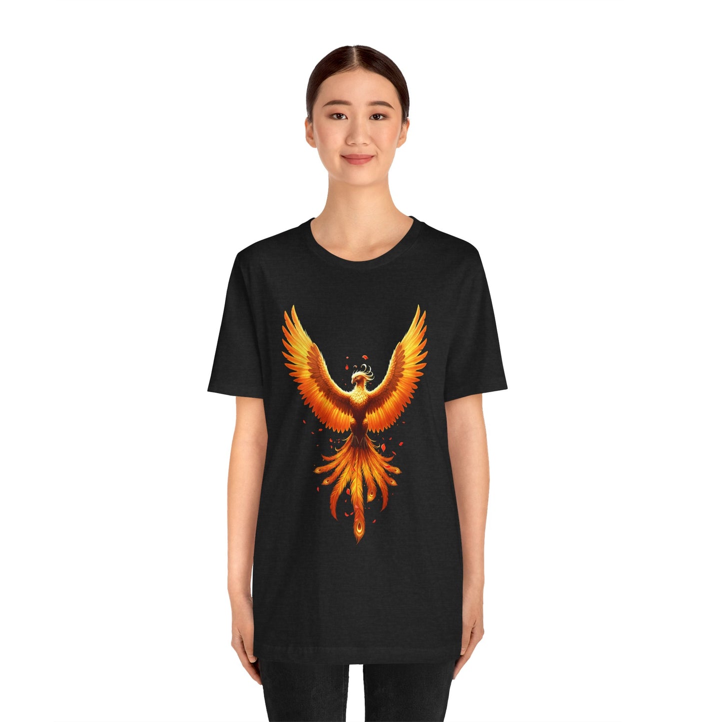 Phoenix Rising Shirt • Fiery Phoenix Graphic Tee • Rebirth Transformation Myth Shirt • Firebird Art Tee • Unisex Gift Tee XS‑5XL