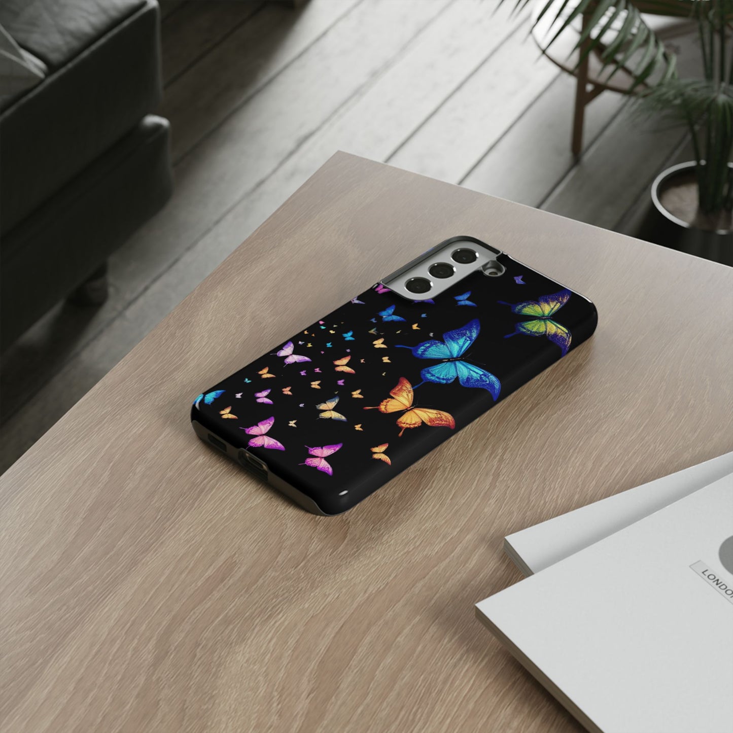 Samsung Galaxy Tough Case with Butterflies