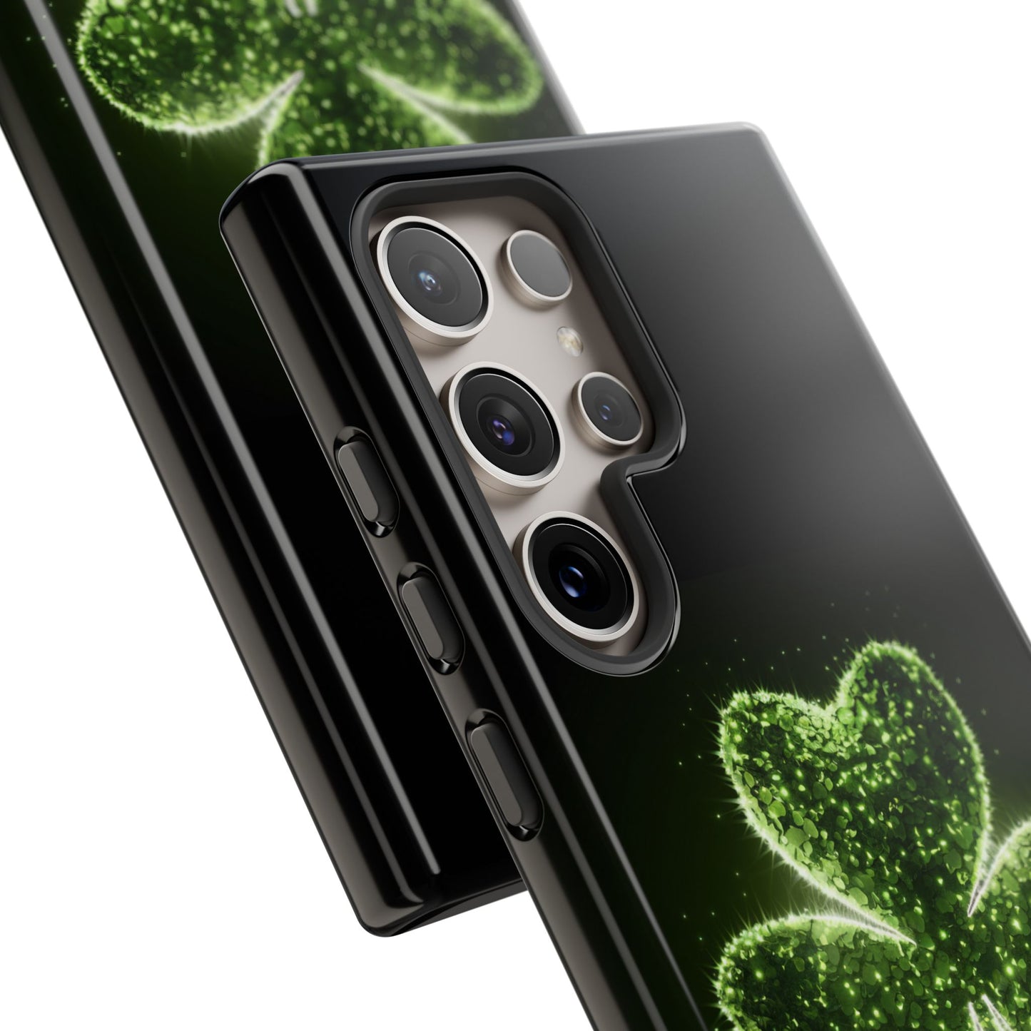 Phone Case - Shiny Shamrock Design for Samsung Galaxy