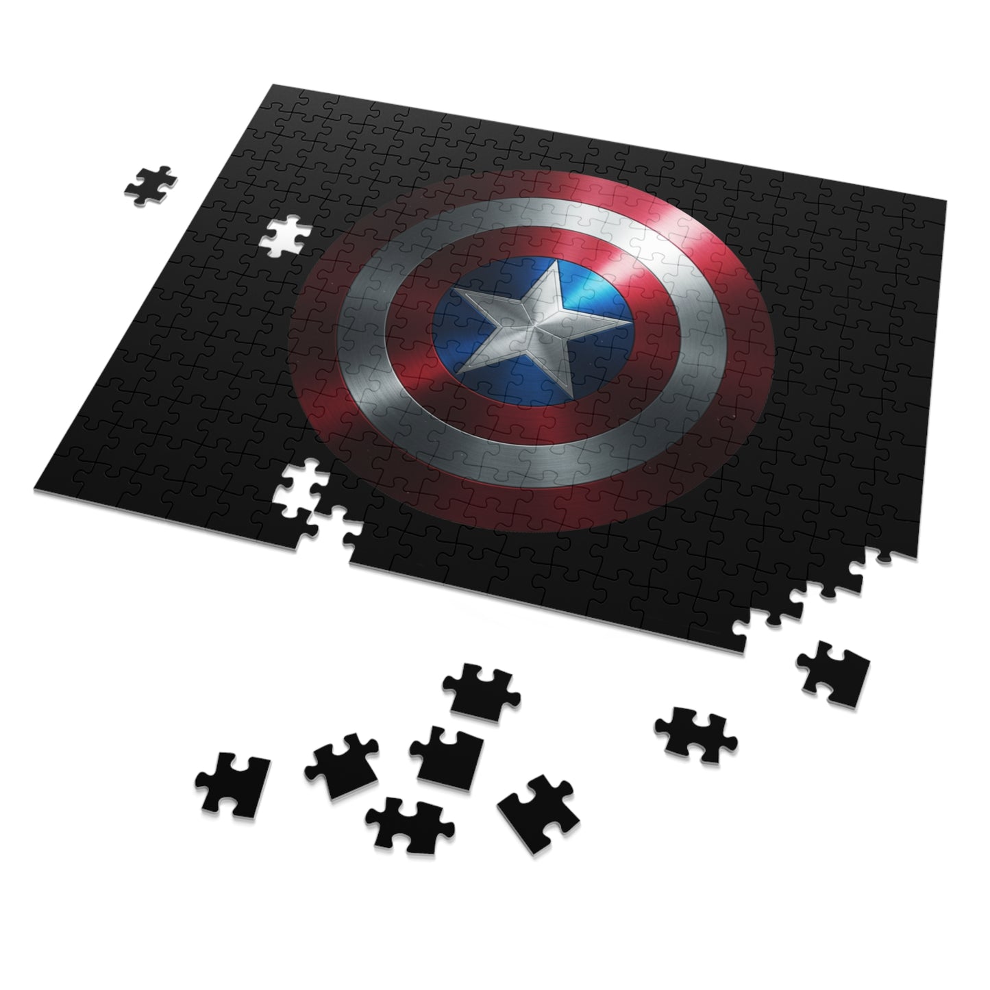 Jigsaw Puzzle - Captain America Shield