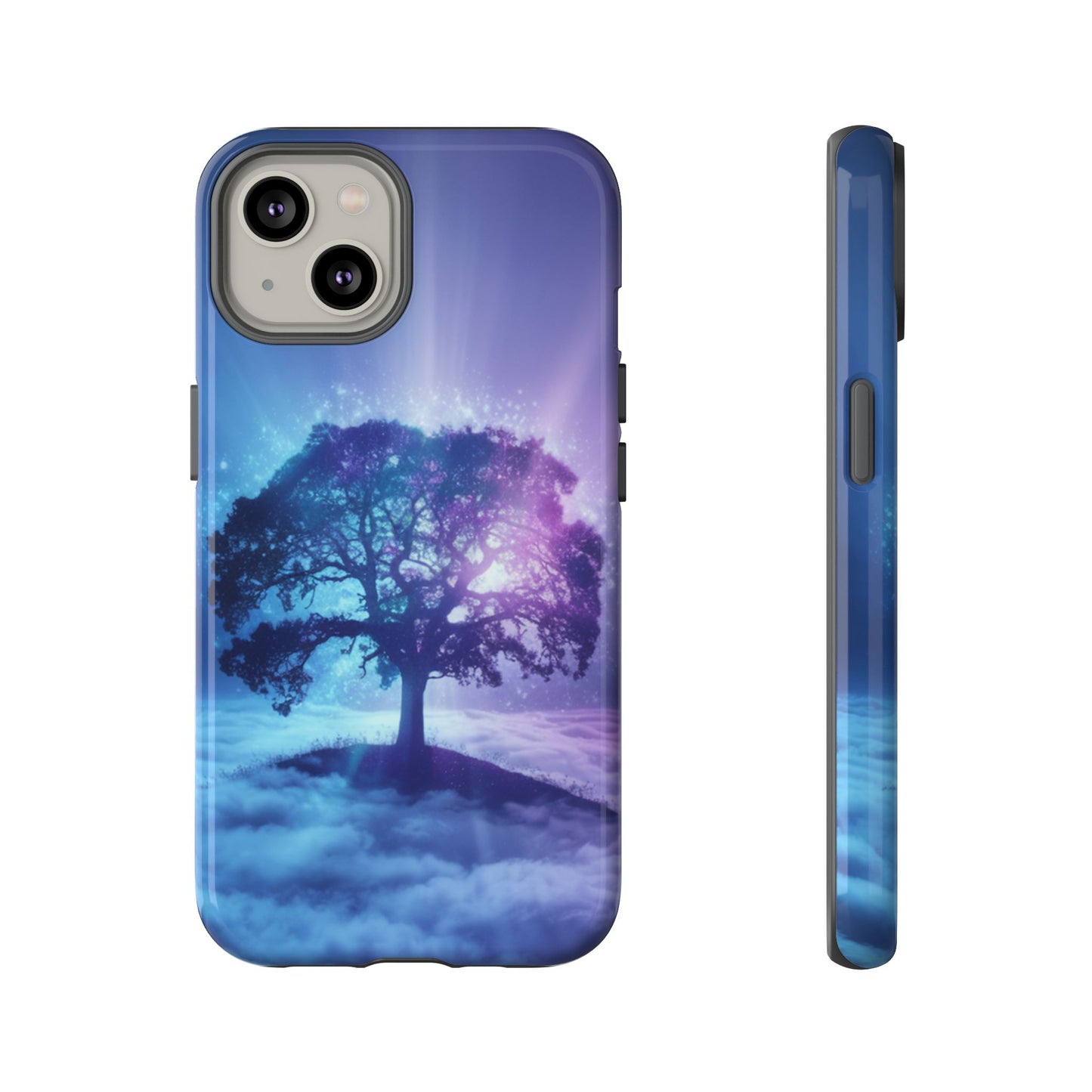 iPhone Case with Dreamy Tree Design