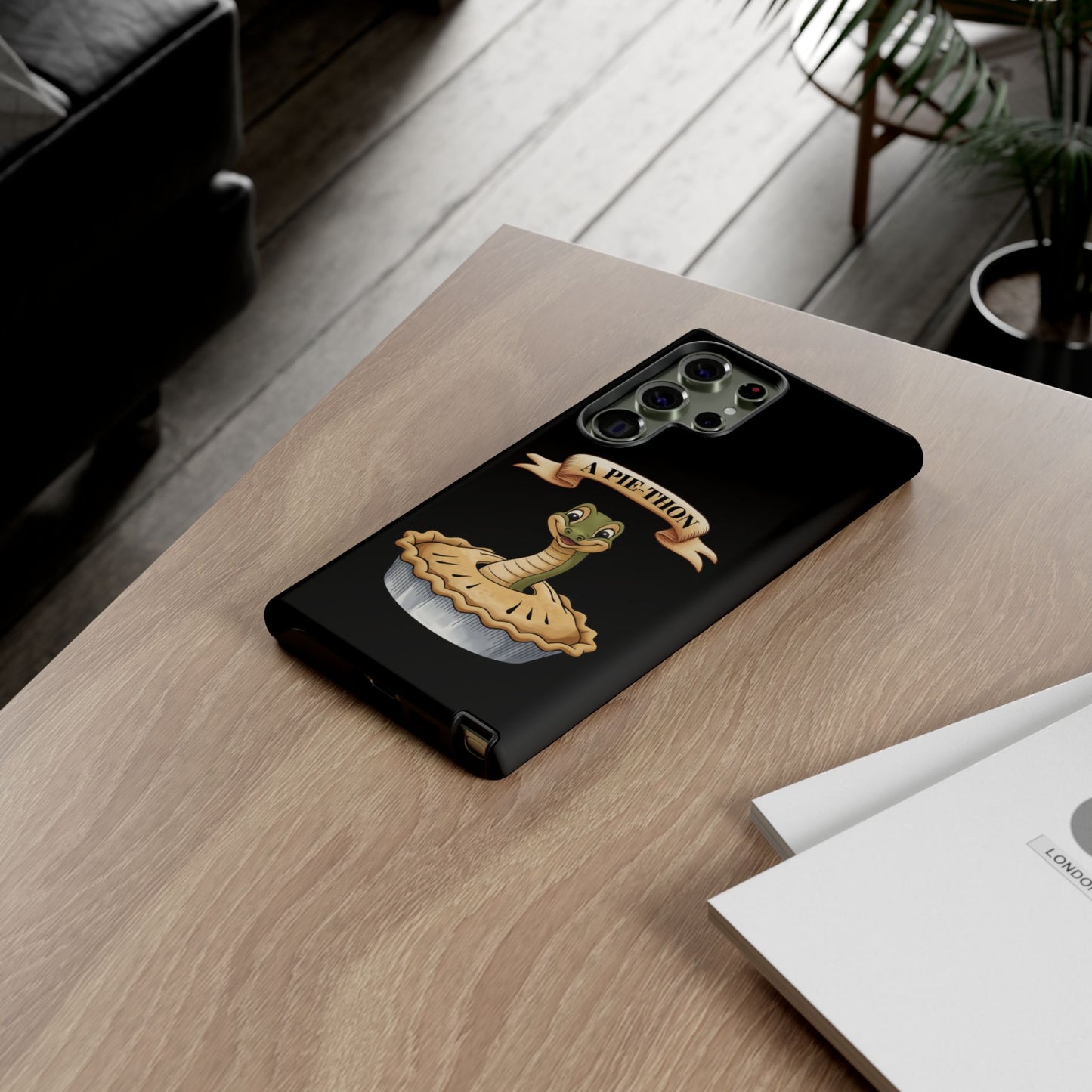 Phone Case - Funny Pie-Thon Samsung Galaxy Tough Case