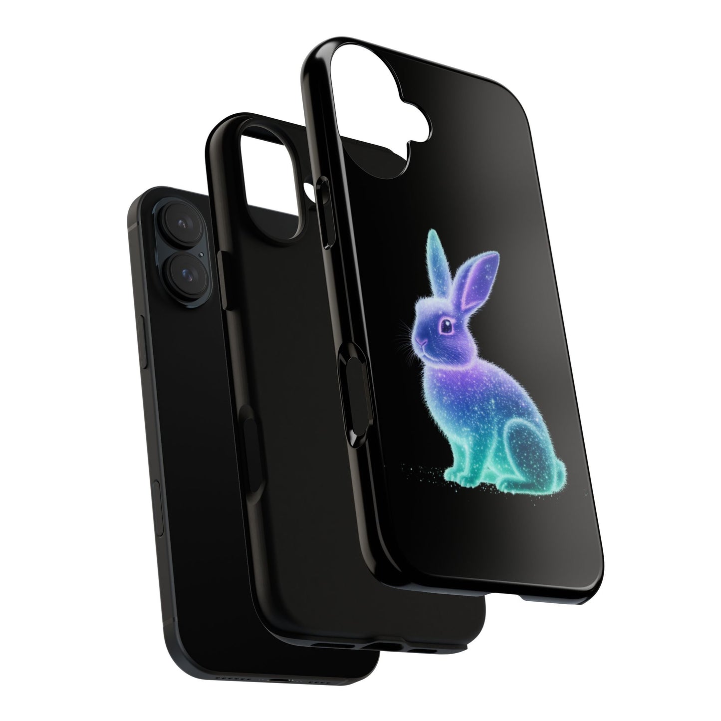 iPhone Case - Bioluminescent Easter Bunny Design