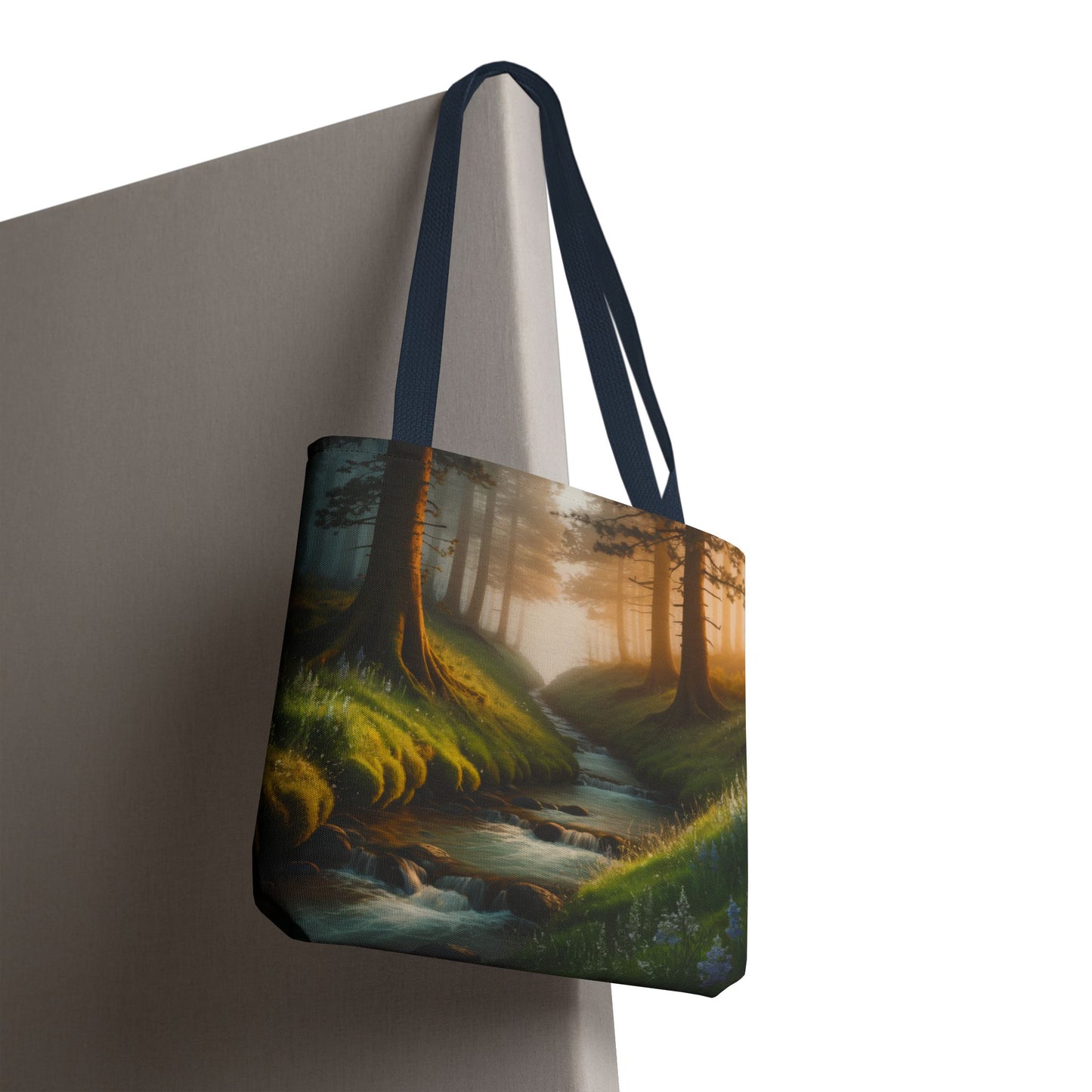 Nature Stream Tote Bag Shopping Bag Reusable Tote Nature Bag