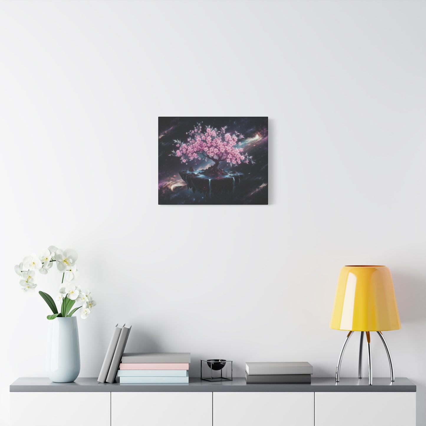 Cherry Tree Space Canvas