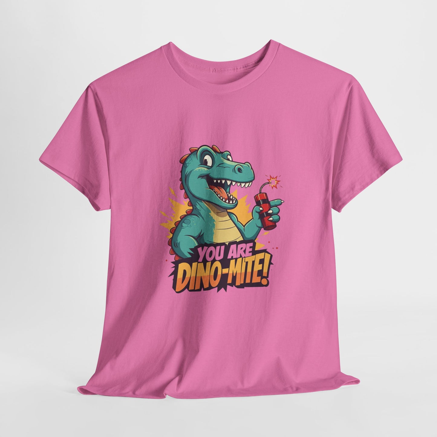 You Are Dino-Mite T-Shirt – Funny Dinosaur Graphic Tee | Cute T-Rex Shirt for Kids & Adults | Unisex Dino Lover Gift | Explosion Design