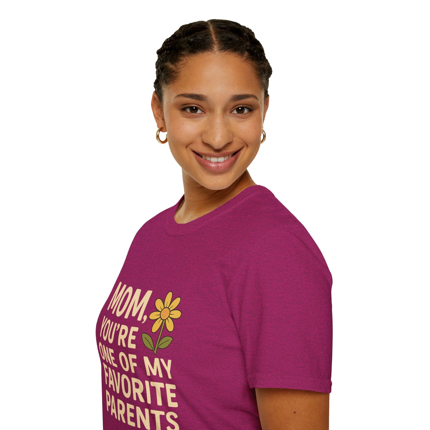 Mom You’re One of My Favorite Parents Shirt – Funny Mother’s Day Gift Tee | Cute Mom Humor Graphic, Birthday Present for Mom