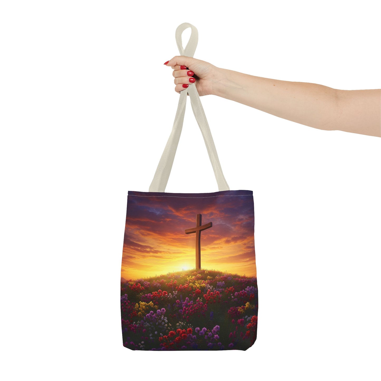 Da Vinci Cross Tote Bag Christian Bag Spiritual Tote Religious Tote Bag